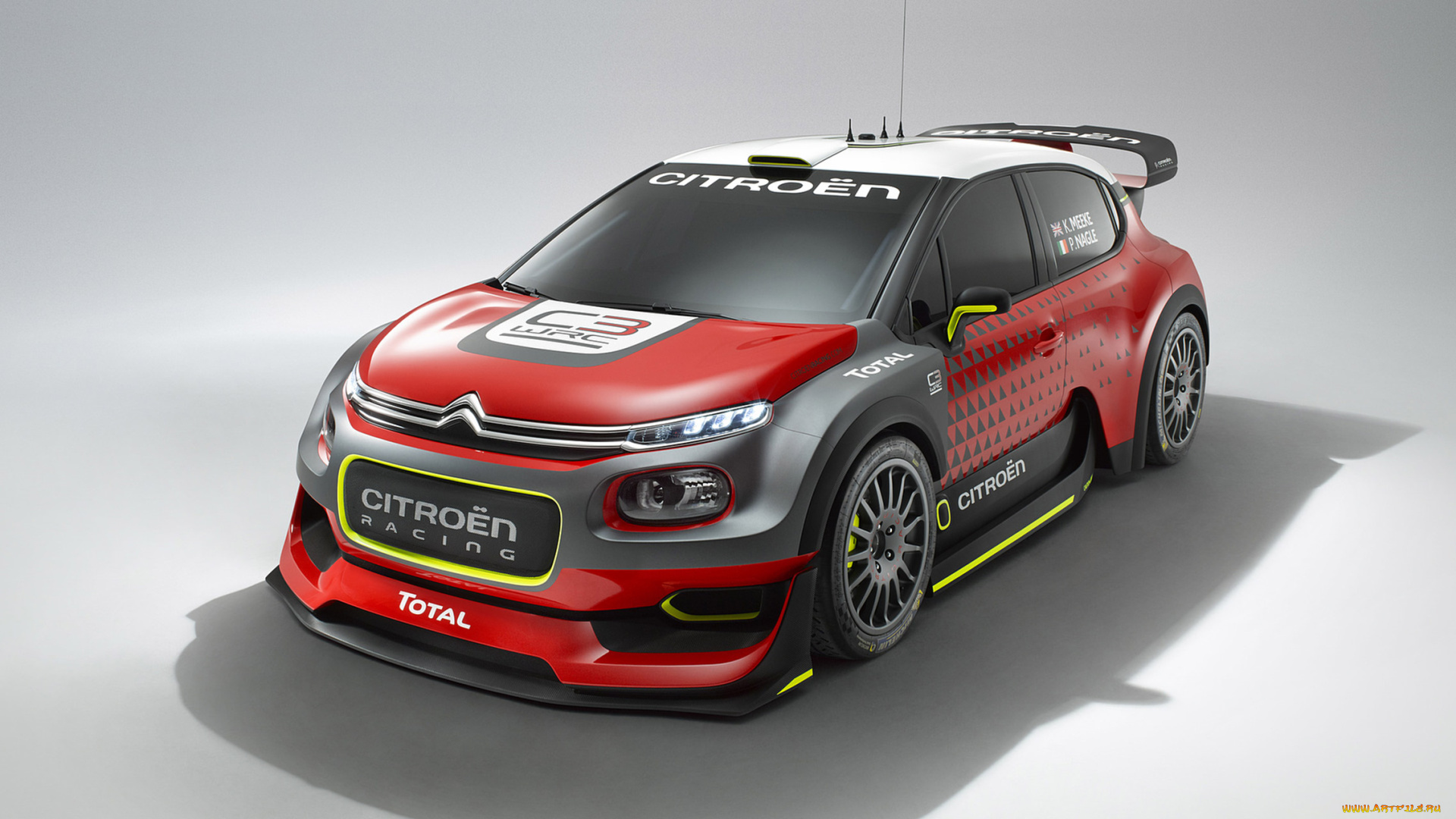 citroen, c3-wrc, concept, 2016, автомобили, citroen, ds, c3-wrc, concept, 2016