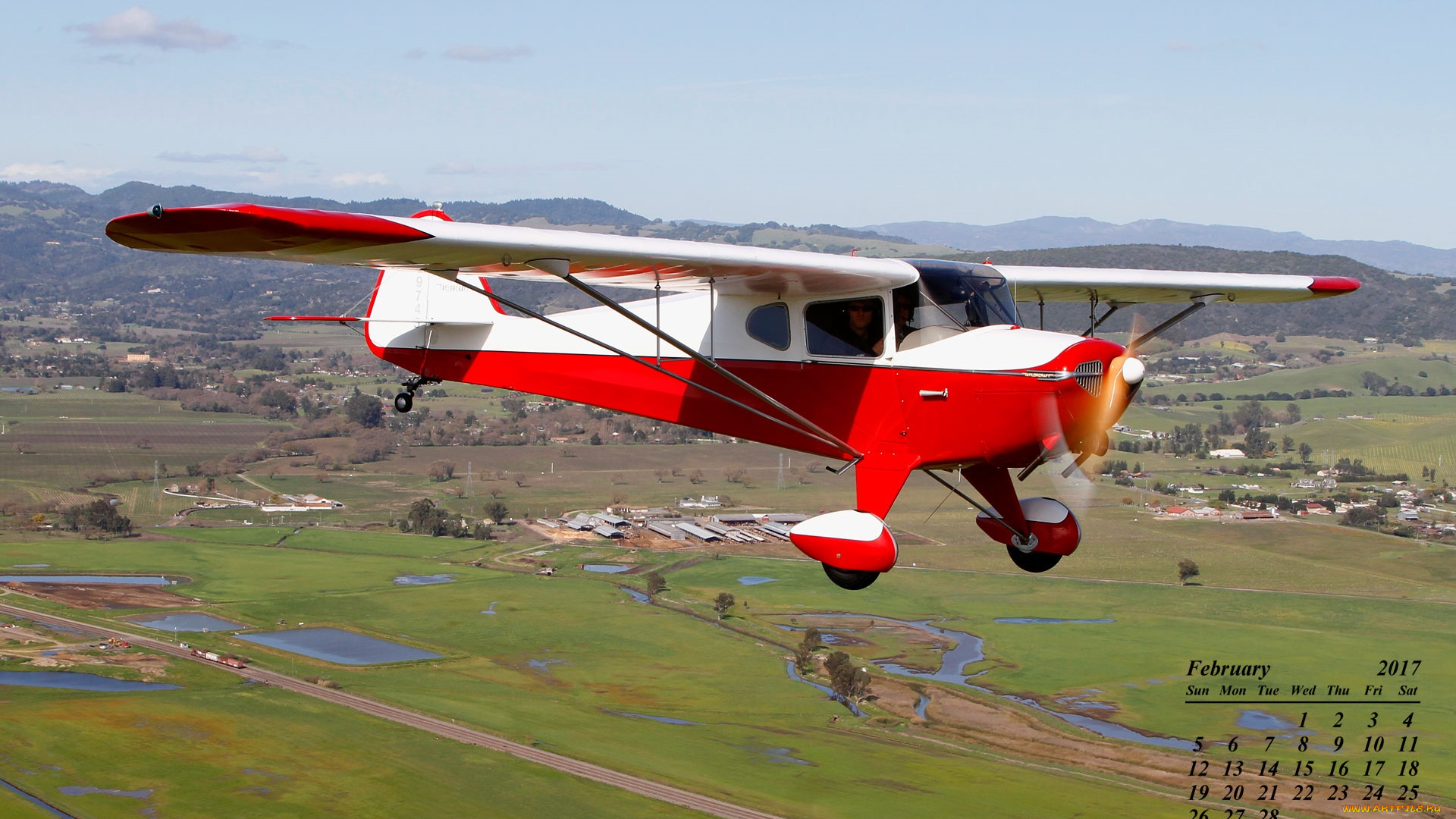 календари, авиация, полет, самолет