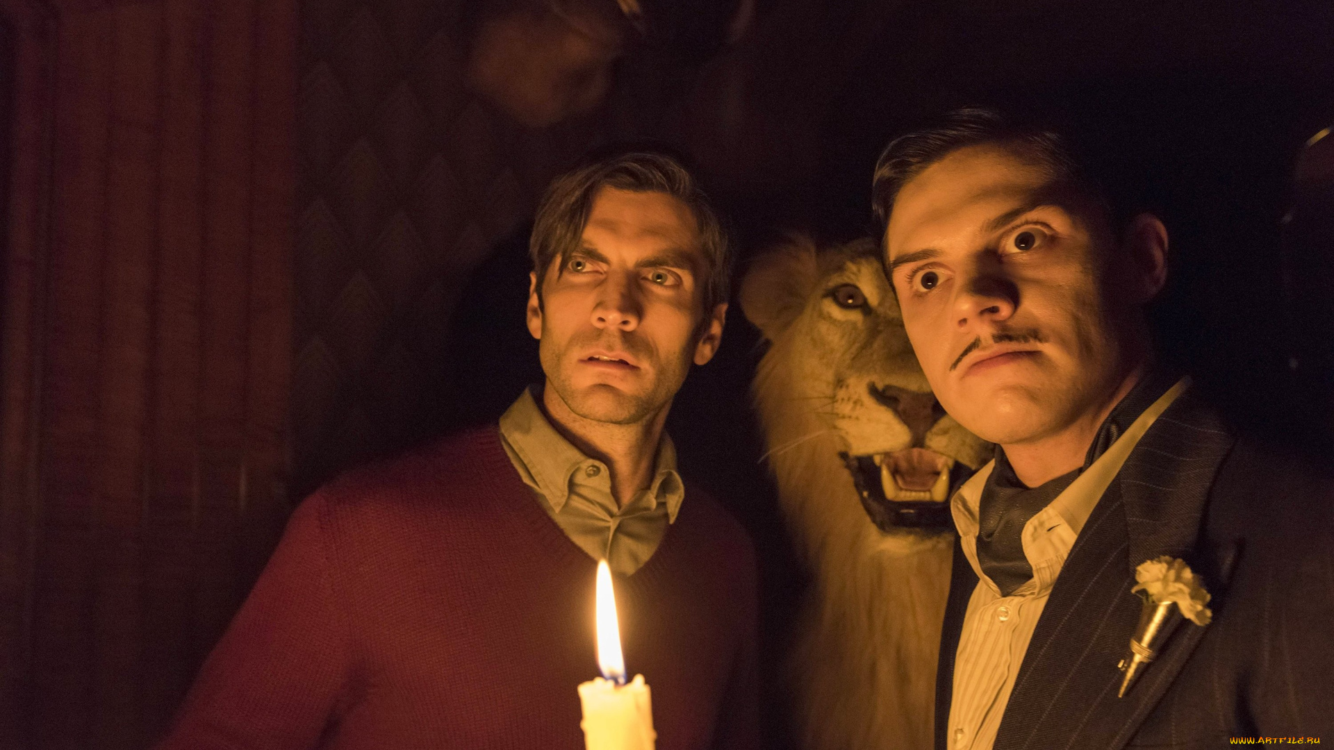 кино, фильмы, american, horror, story, ужастик, мужчины, лев, свеча