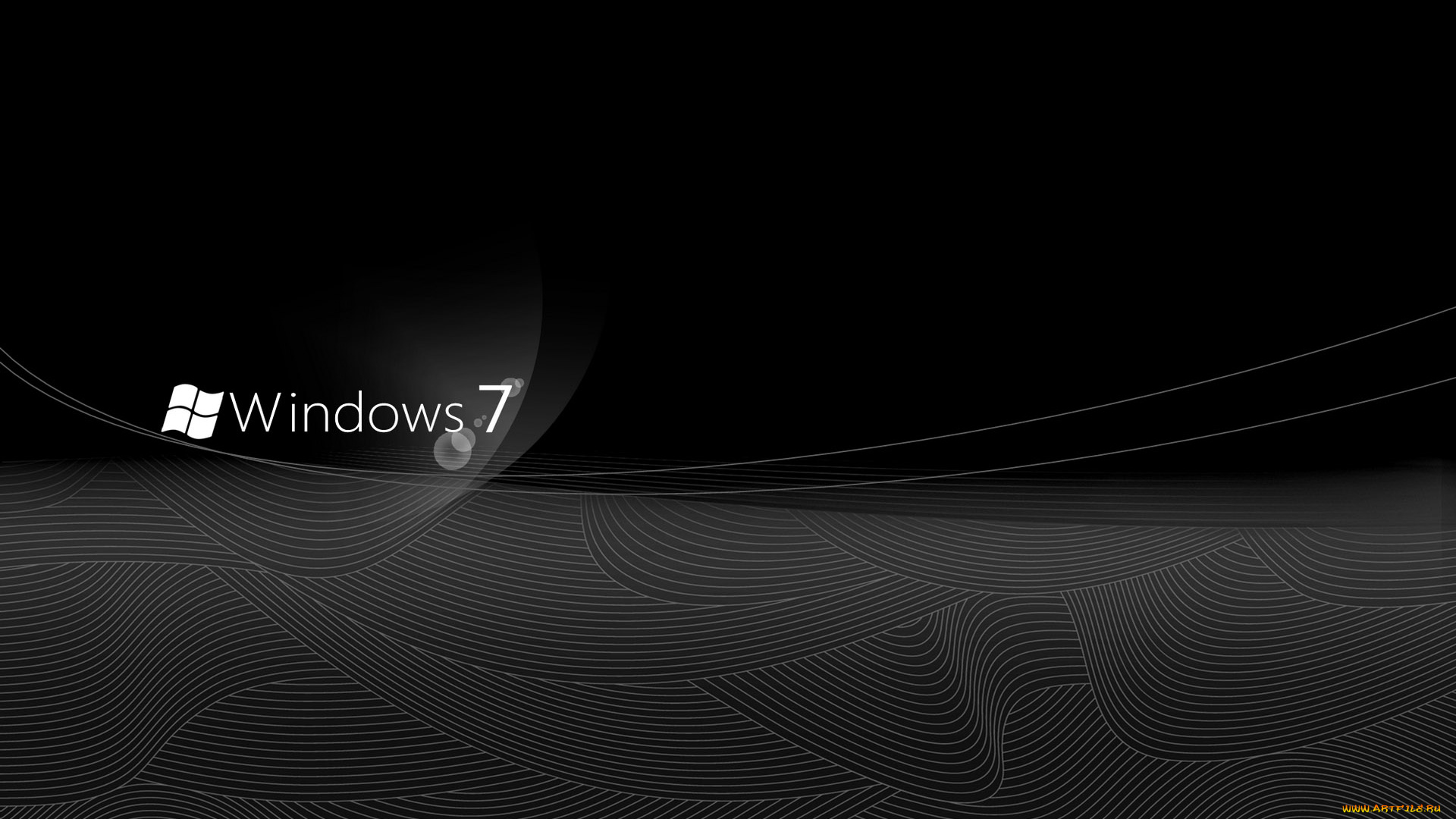 компьютеры, windows, 7, , vienna, фон, логотип