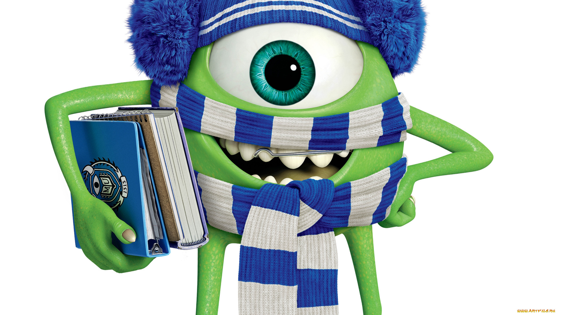 мультфильмы, monsters, university, персонаж