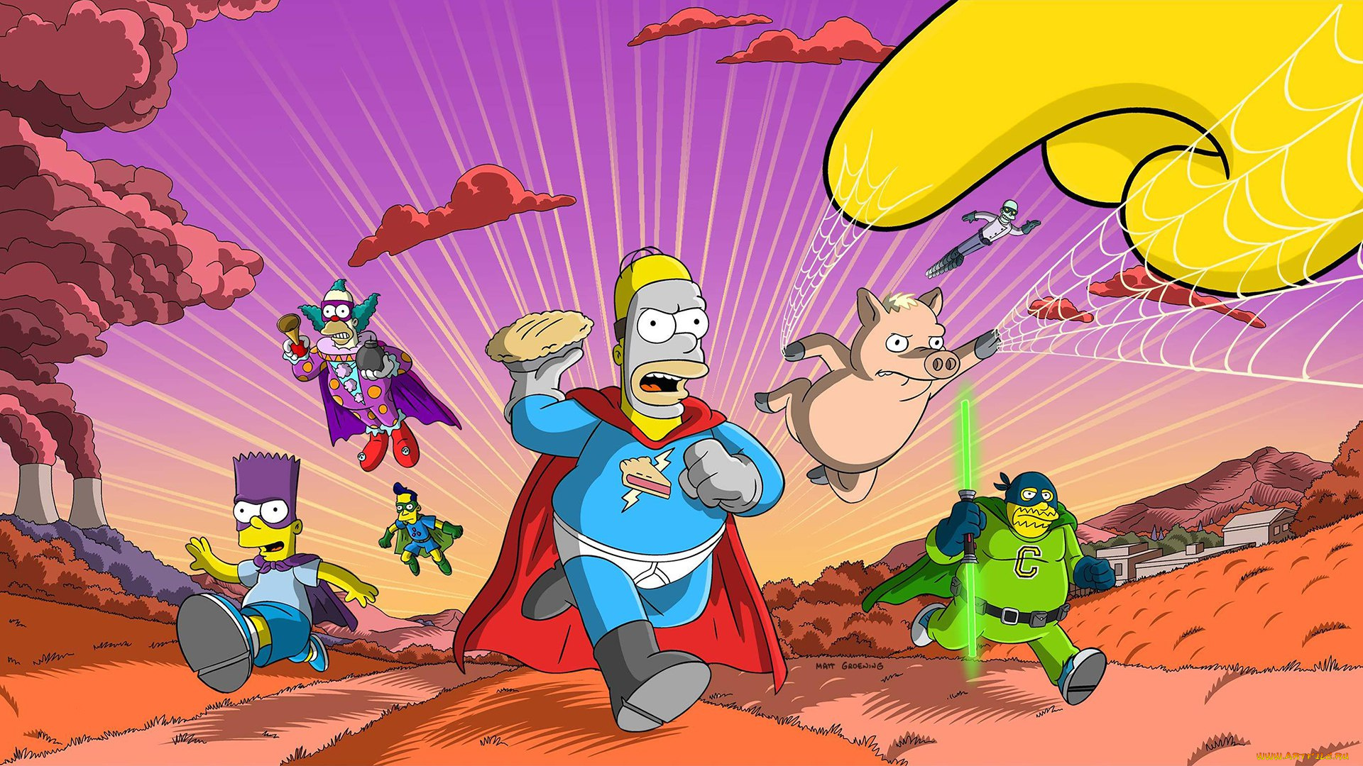 мультфильмы, the, simpsons, симпсоны