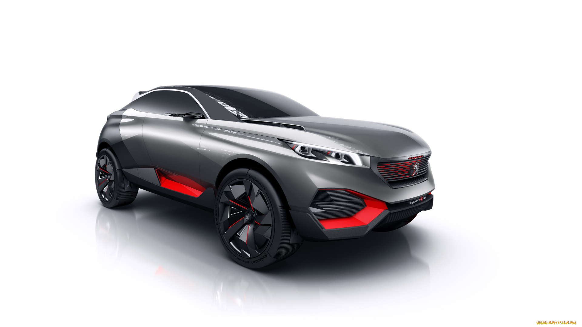 peugeot, quartz, concept, 2017, автомобили, 3д, 2017, concept, quartz, peugeot