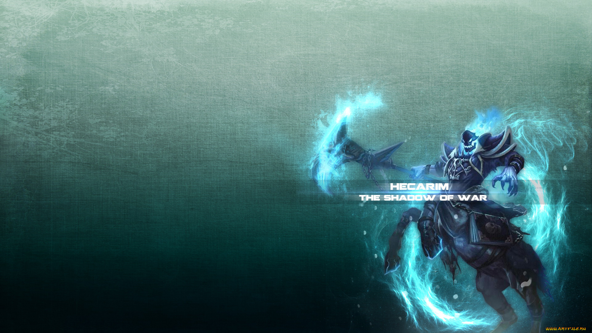 видео, игры, league, of, legends, существо, фон, кентавр, hecarim