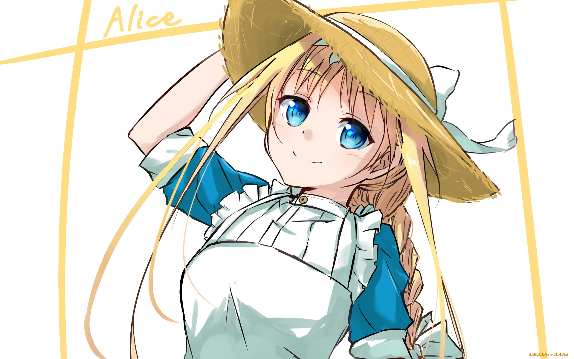 аниме, sword, art, online, взгляд, фон, девушка