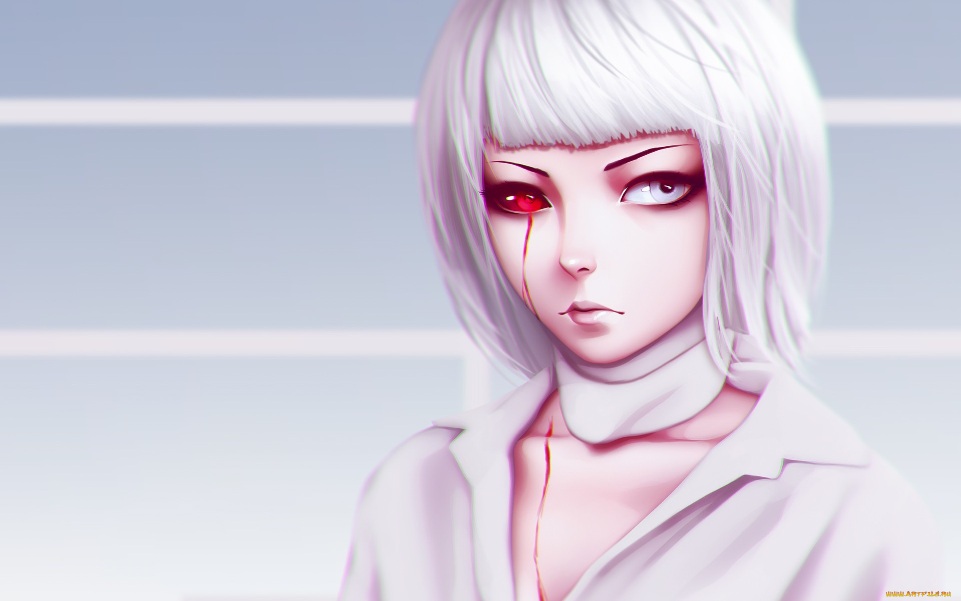 аниме, tokyo, ghoul, monster