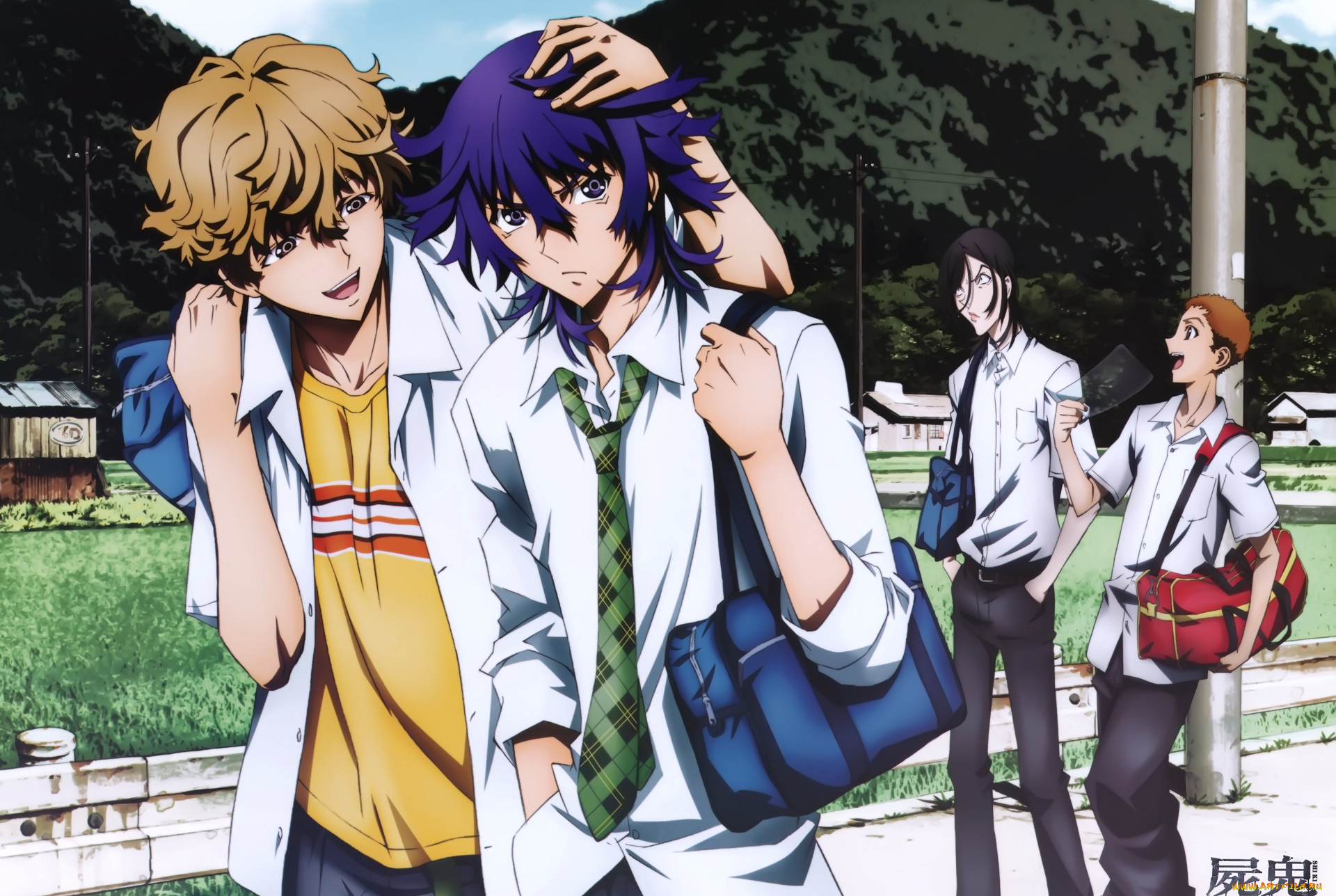 аниме, shiki, усопшие