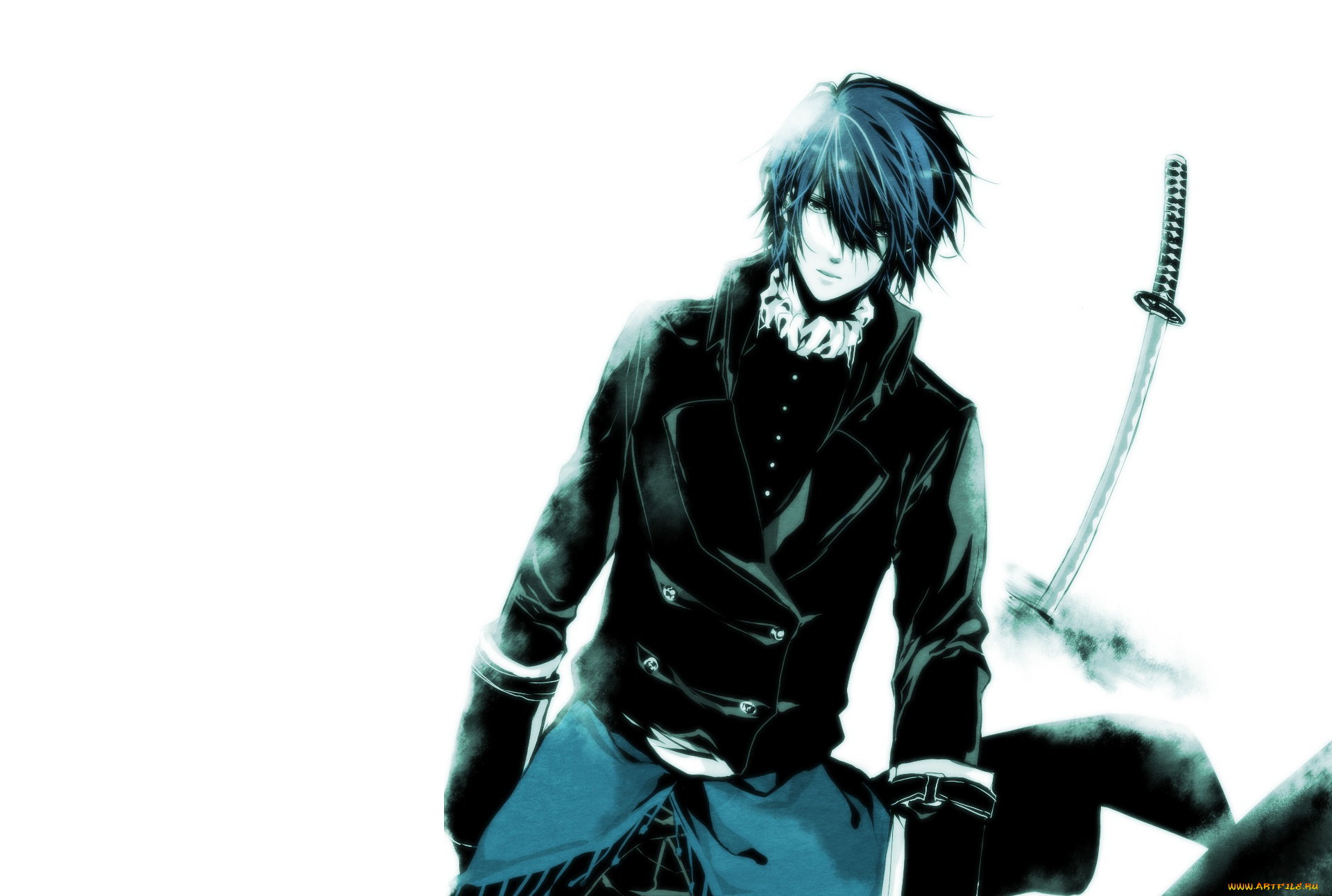 аниме, hakuouki, saitou, hajime