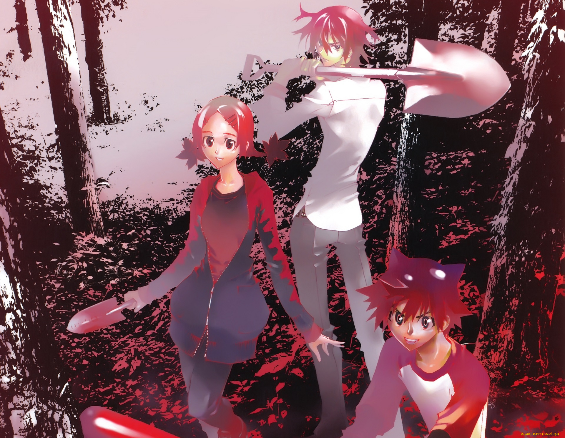 аниме, shiki, усопшие