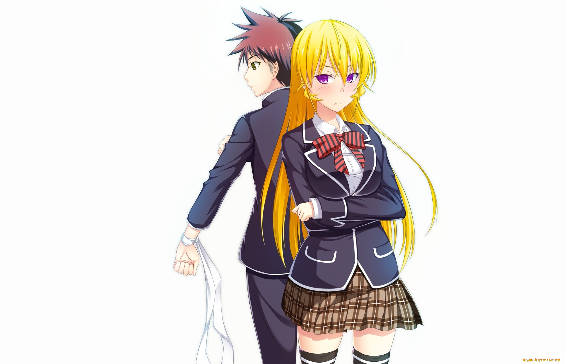 аниме, shokugeki, no, soma, эрина, сома