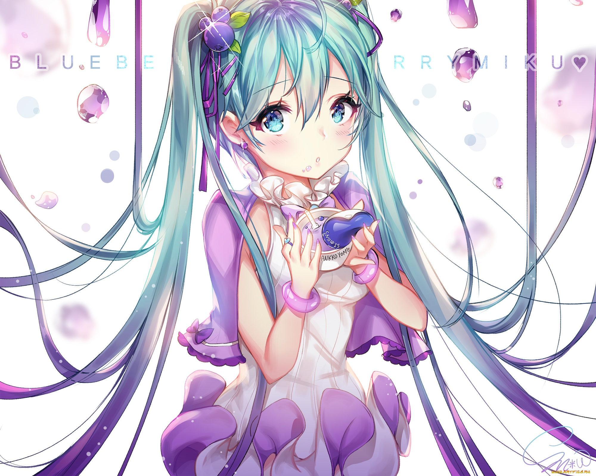 аниме, vocaloid, hatsune, miku