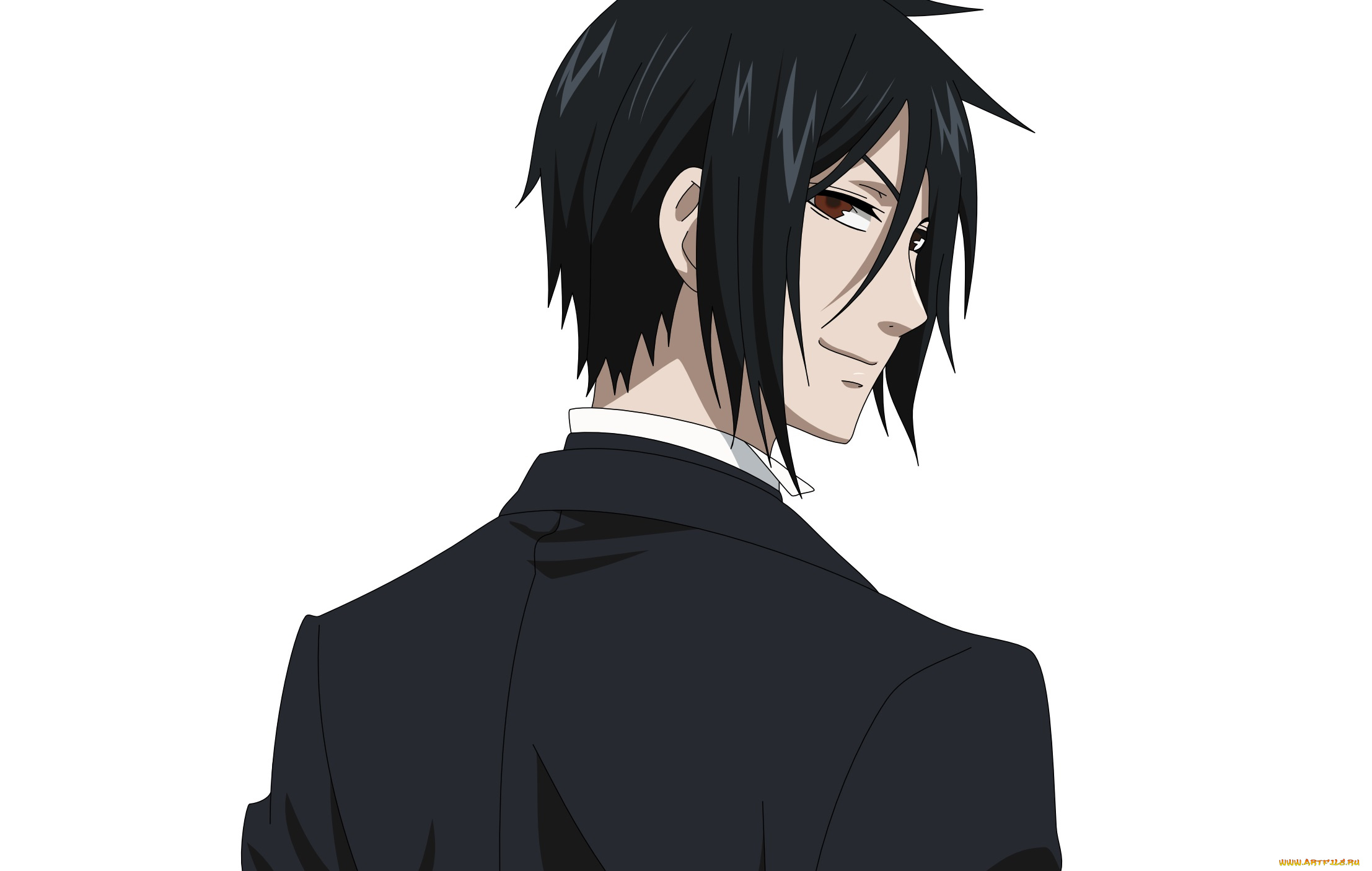аниме, kuroshitsuji, sebastian, michaelis
