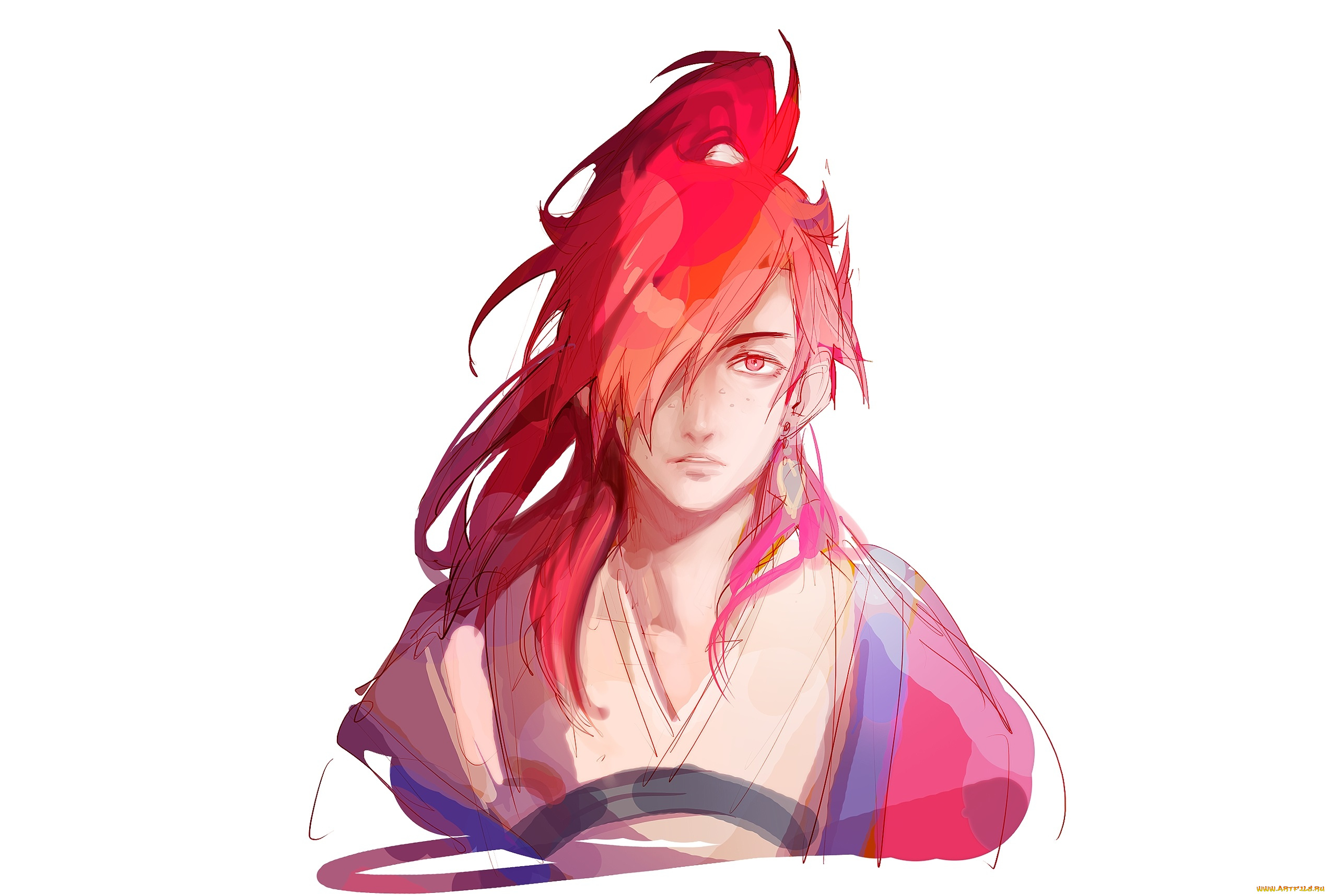 аниме, magi, the, labyrinth, of, magic, ren, koumei