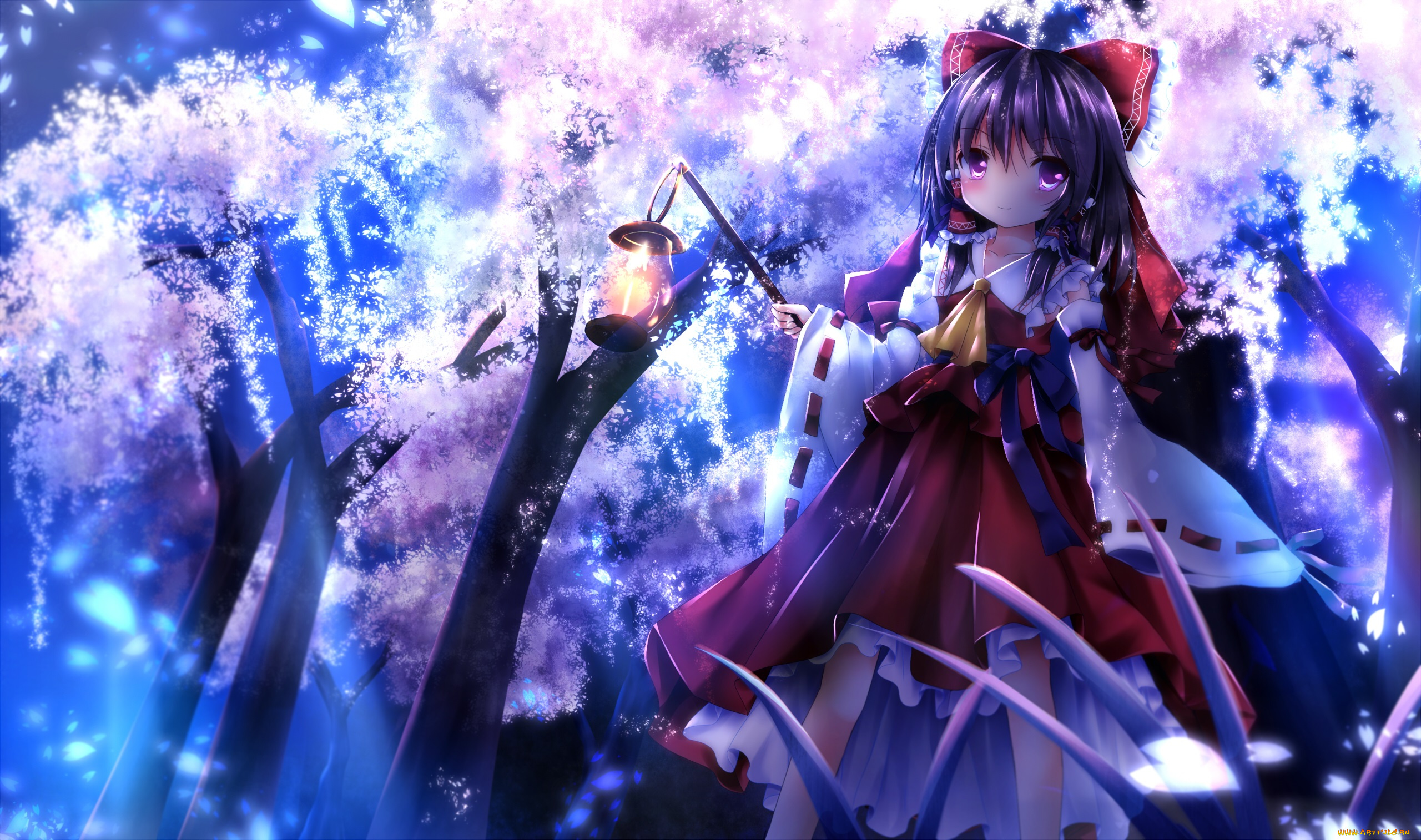 аниме, touhou, hakurei, reimu