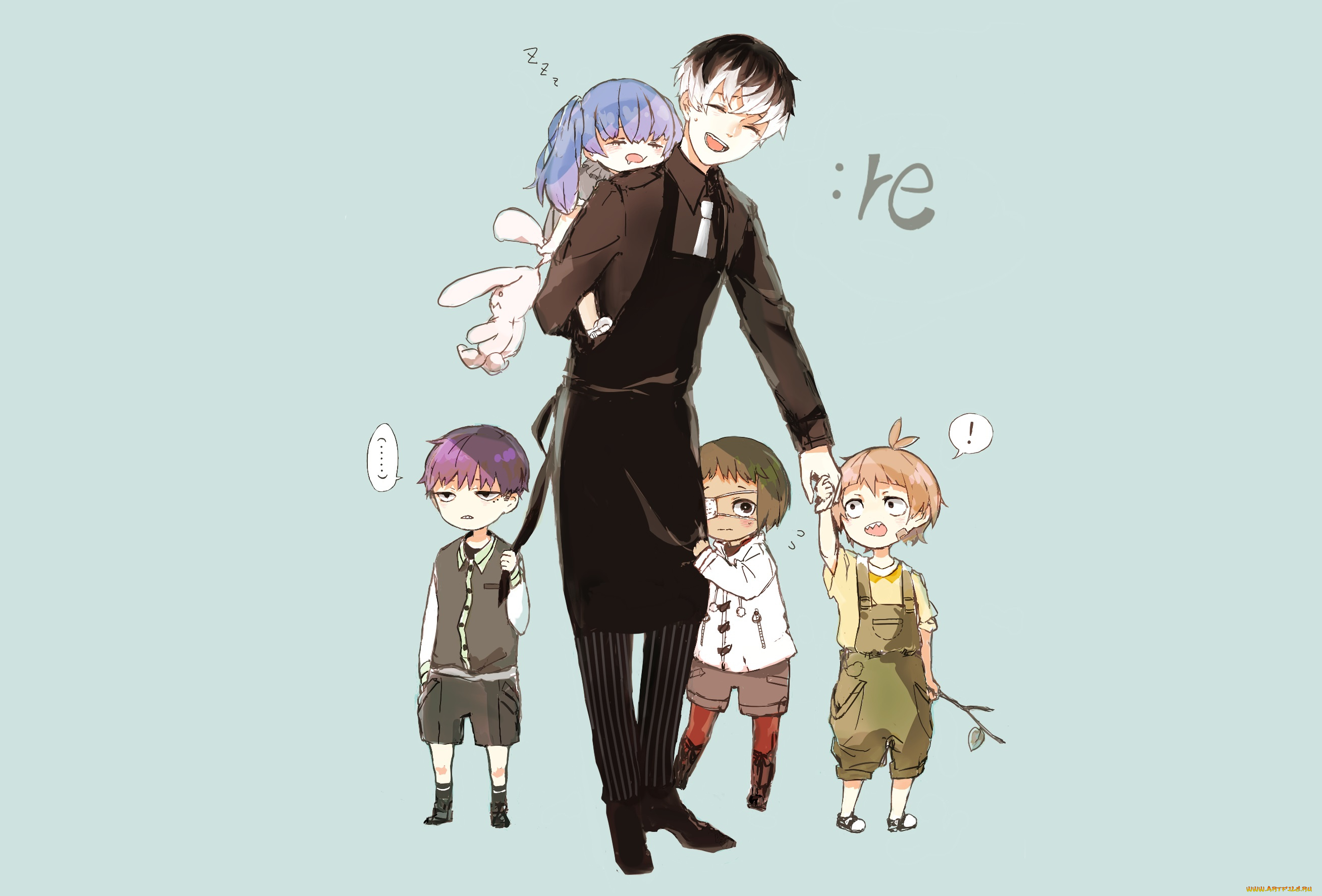 аниме, tokyo, ghoul, kaneki