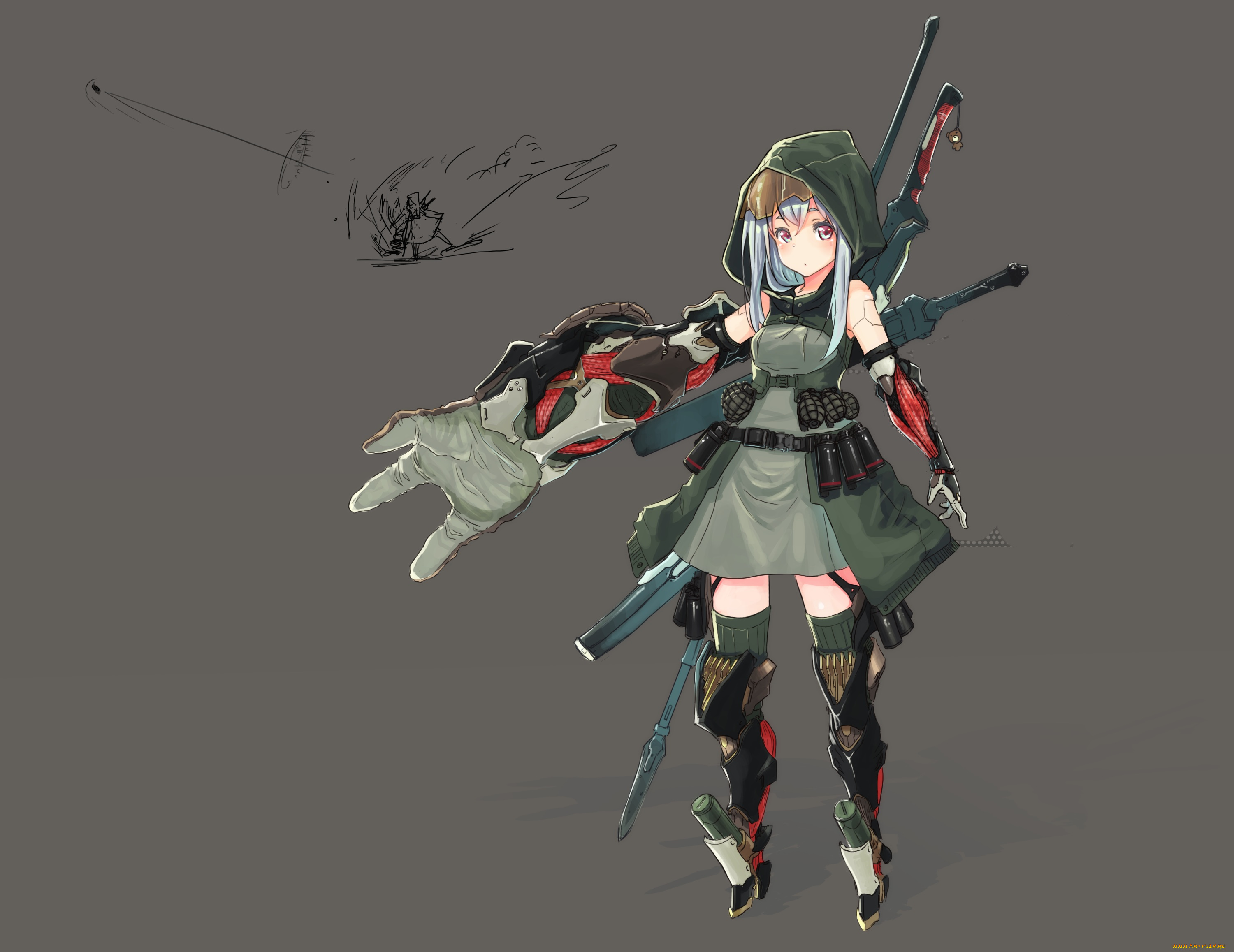 аниме, оружие, , техника, , технологии, oota, youjo