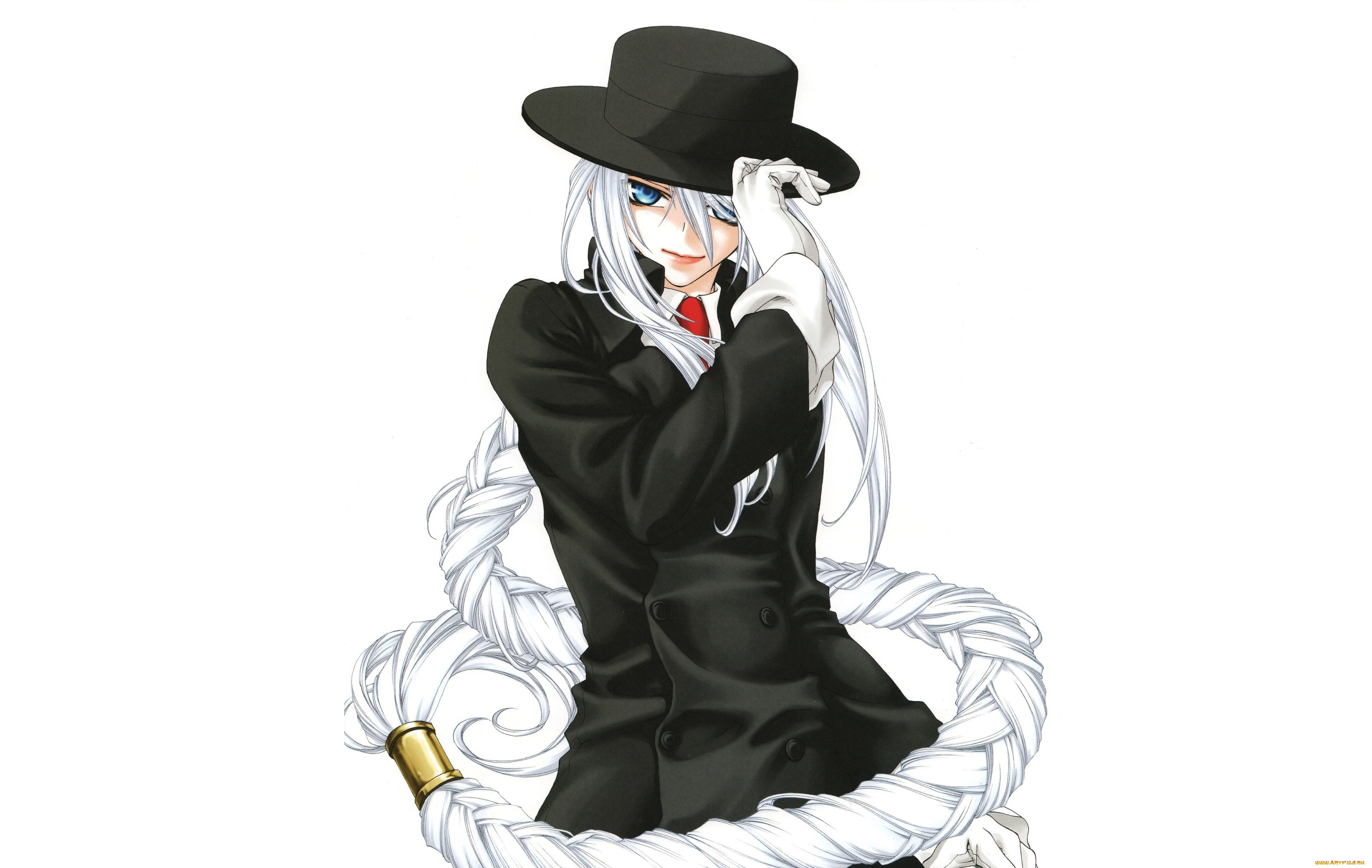 аниме, monochrome, factor, shirogane