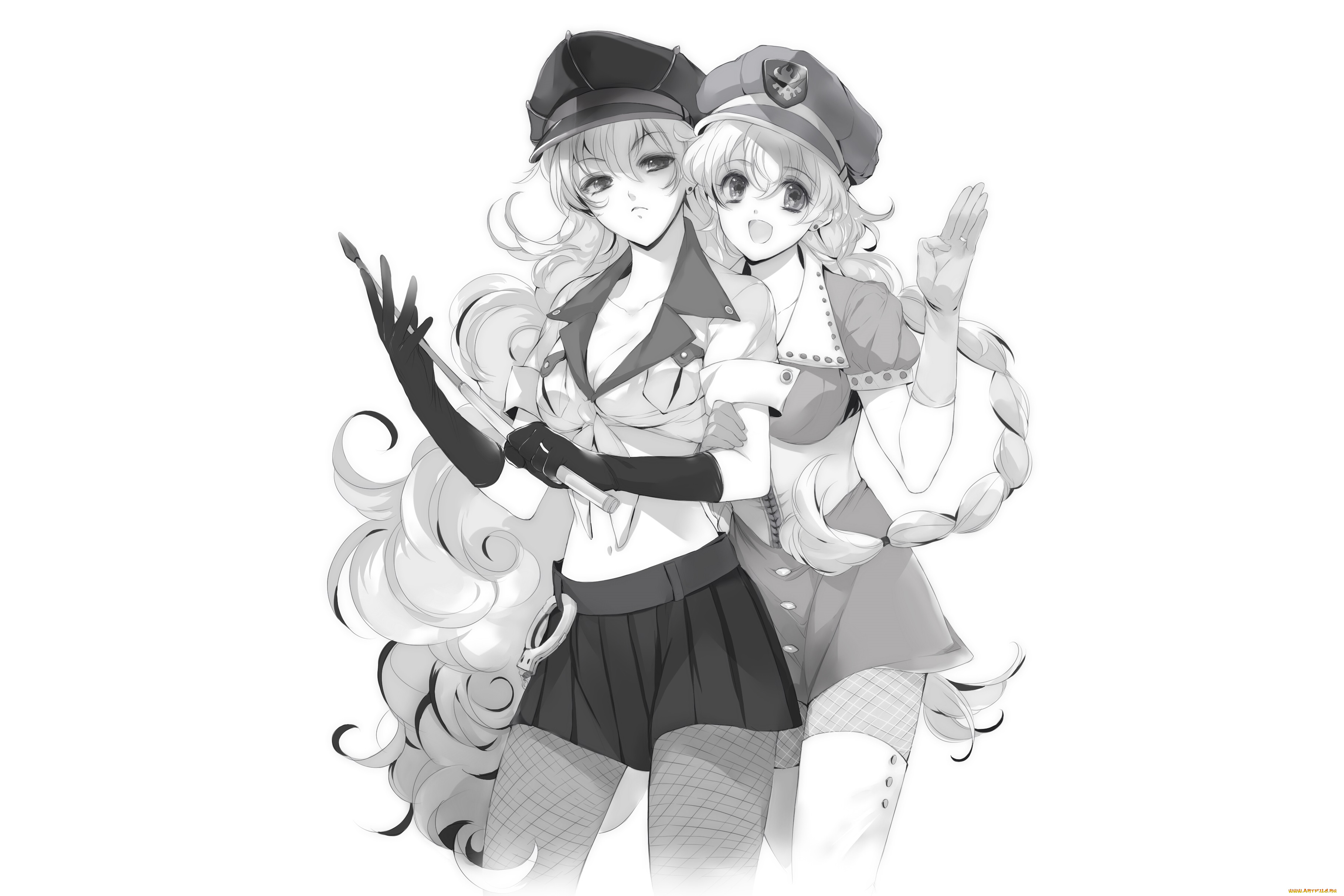 аниме, tengen, toppa, gurren-lagann, девушки