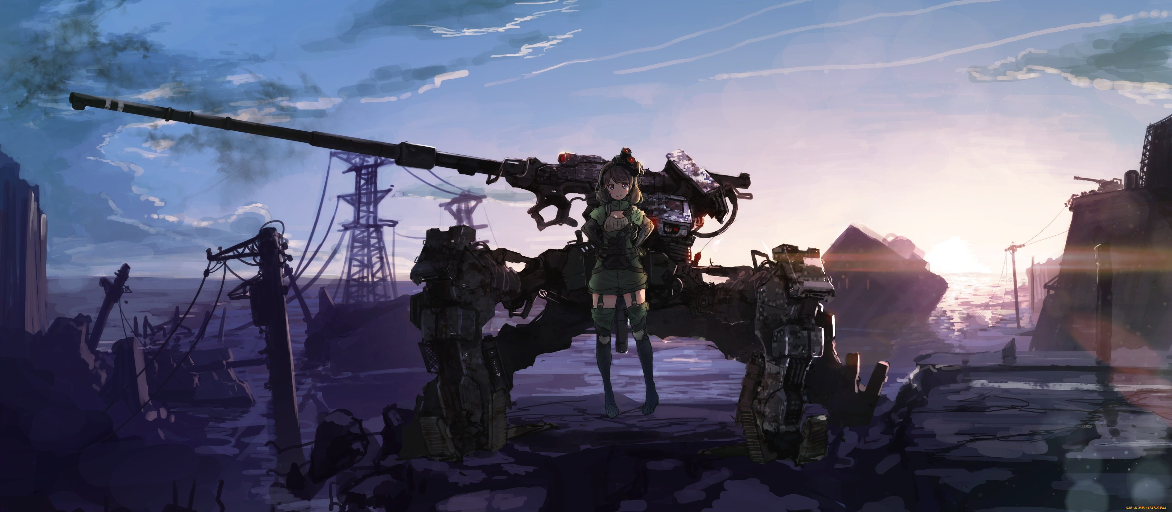 аниме, оружие, , техника, , технологии, oota, youjo