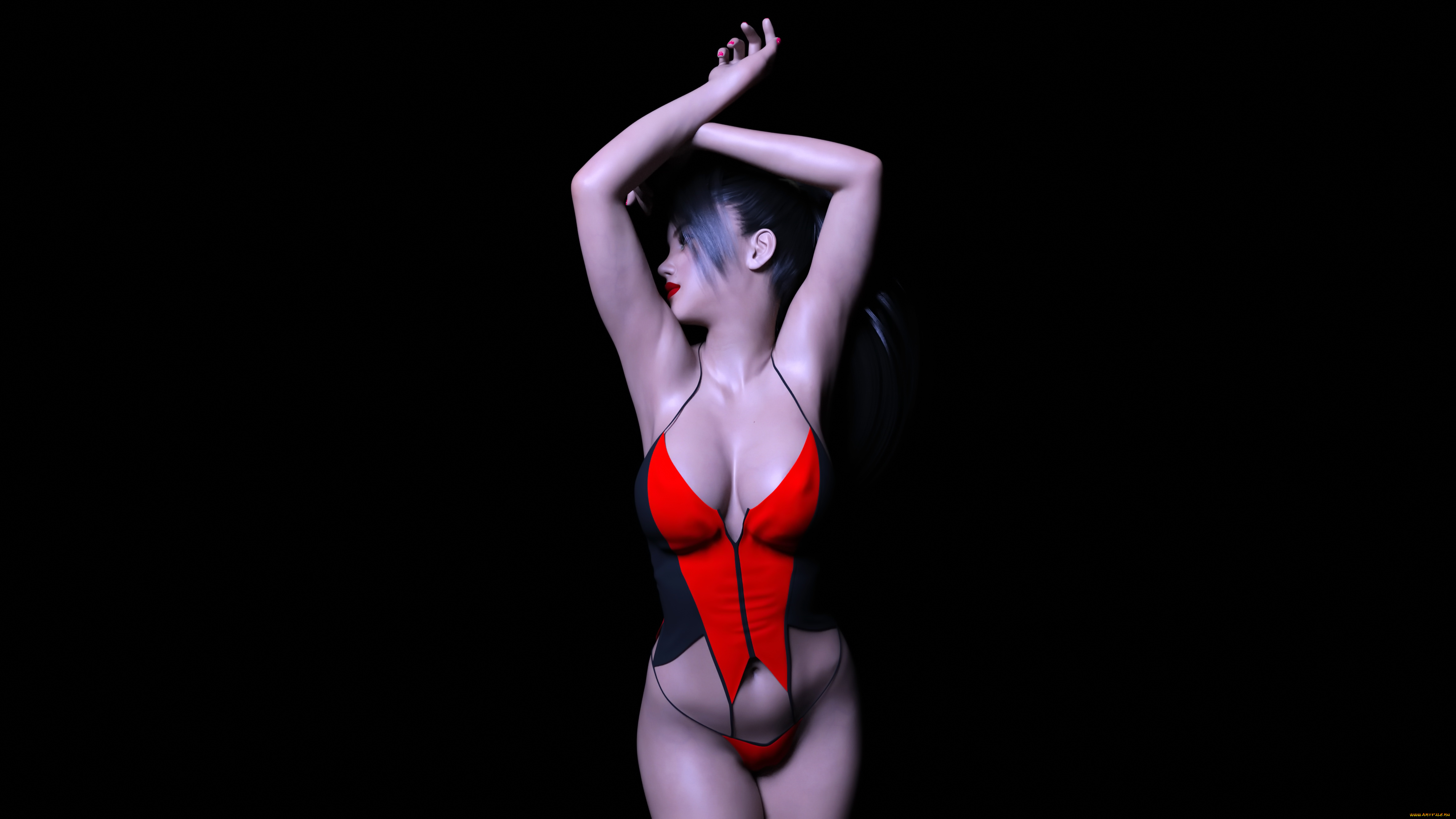 3д, графика, люди, , people, фон, взгляд, девушка