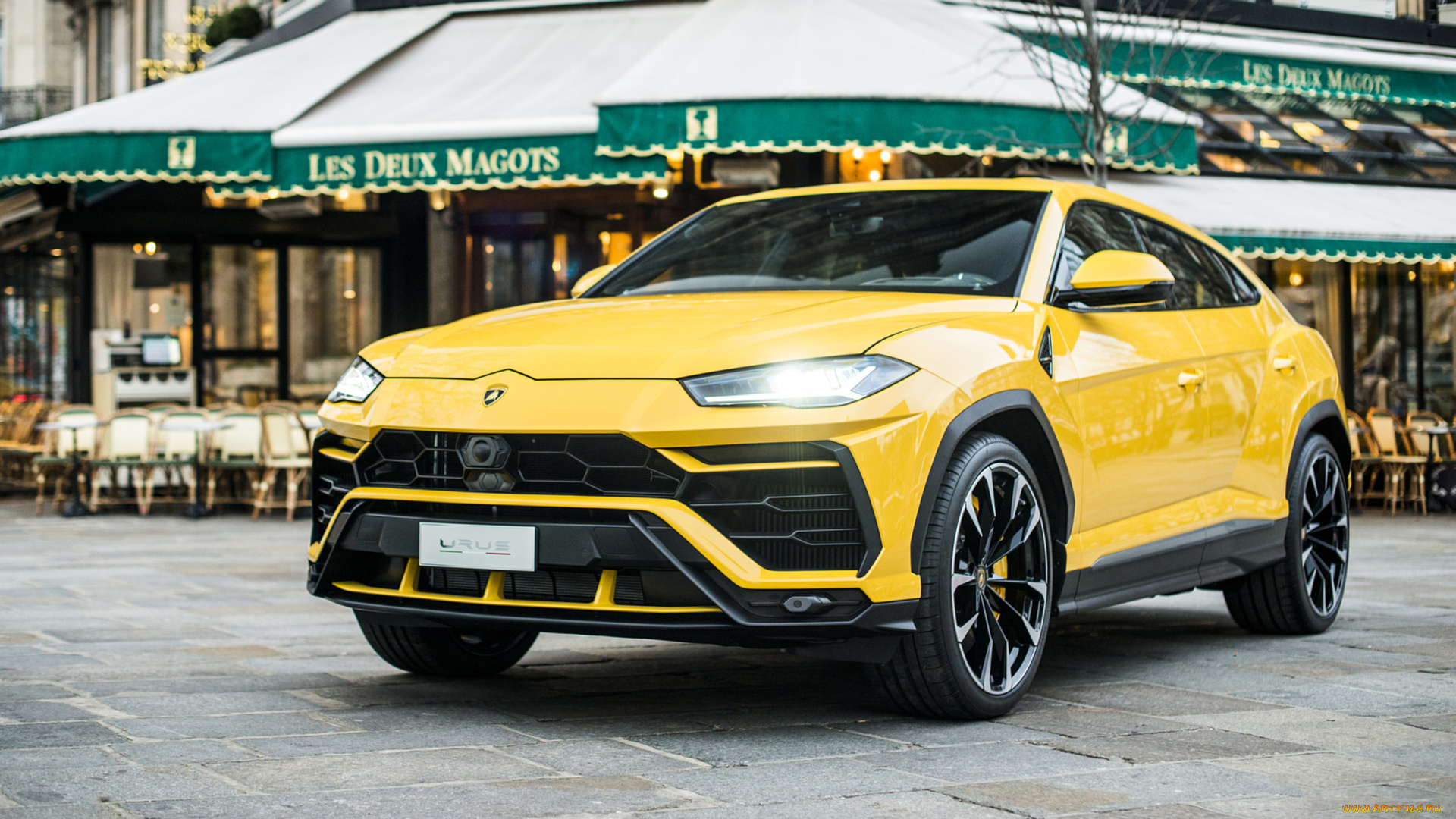 lamborghini, urus, 2019, автомобили, lamborghini, жёлтый, 2019, urus