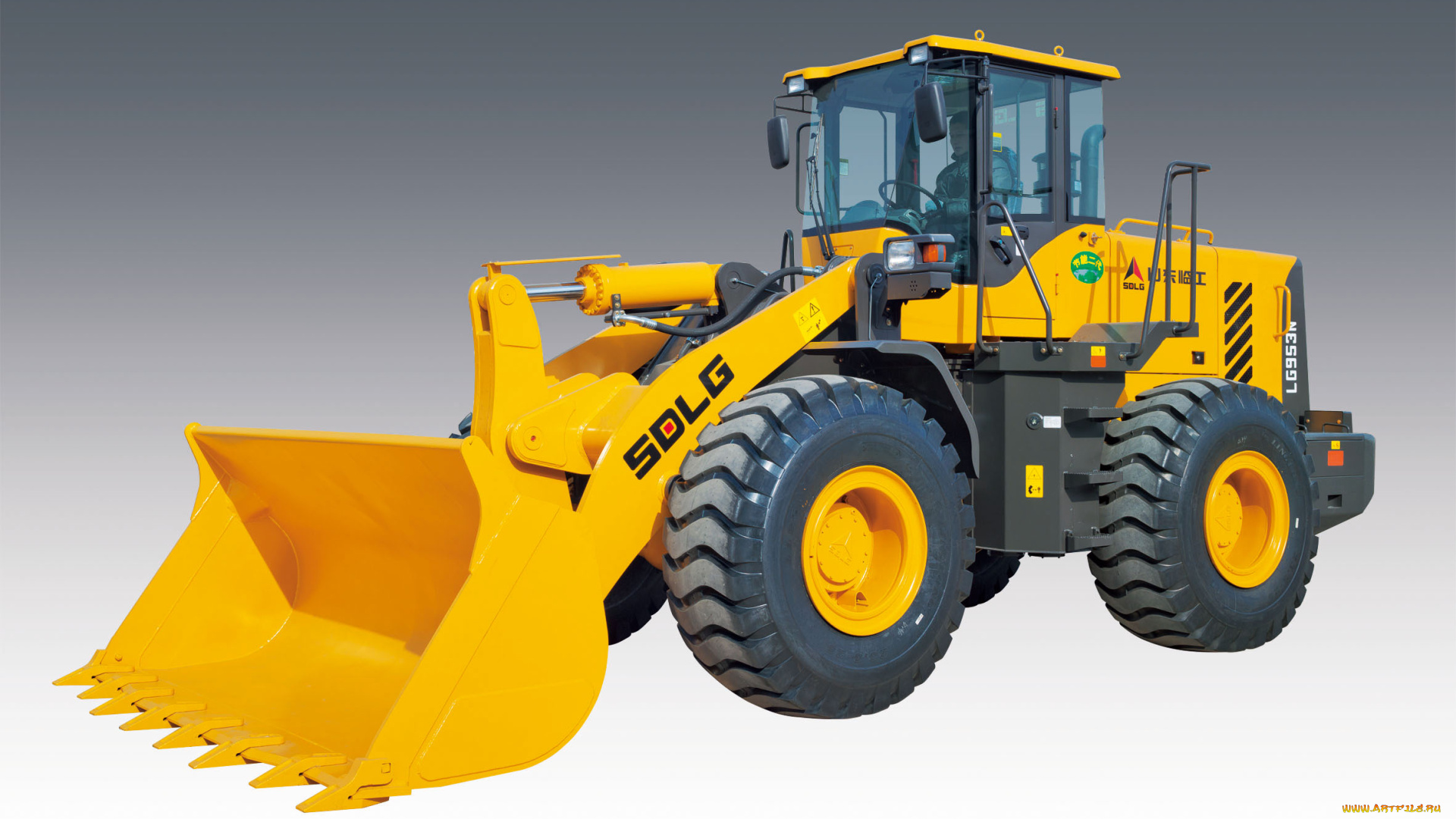 техника, фронтальные, погрузчики, sdlg