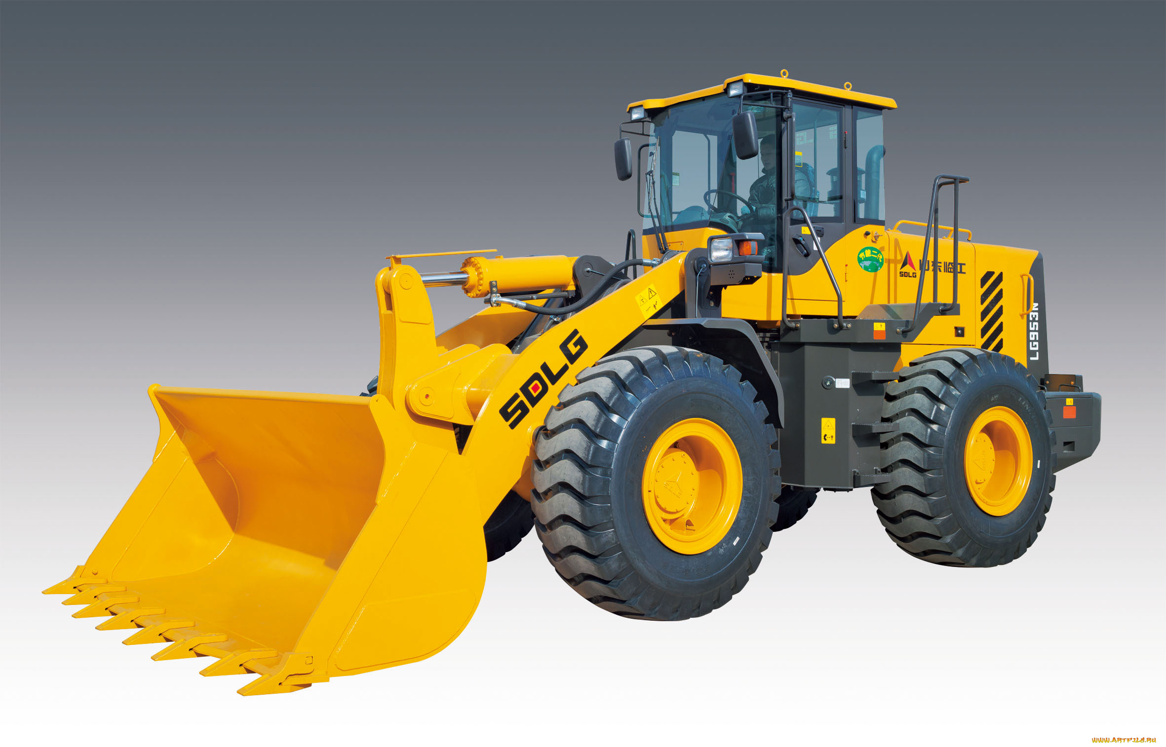 техника, фронтальные, погрузчики, sdlg
