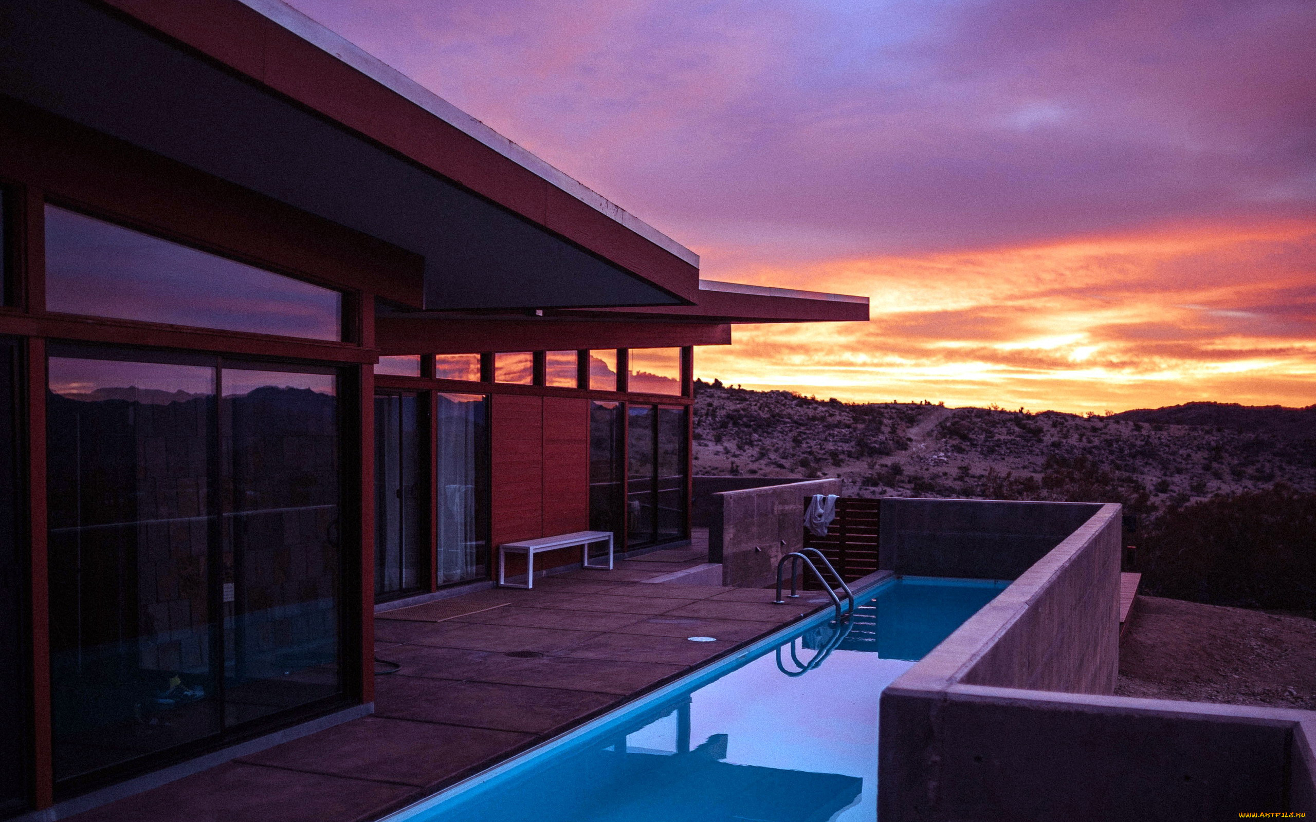 интерьер, веранды, , террасы, , балконы, закат