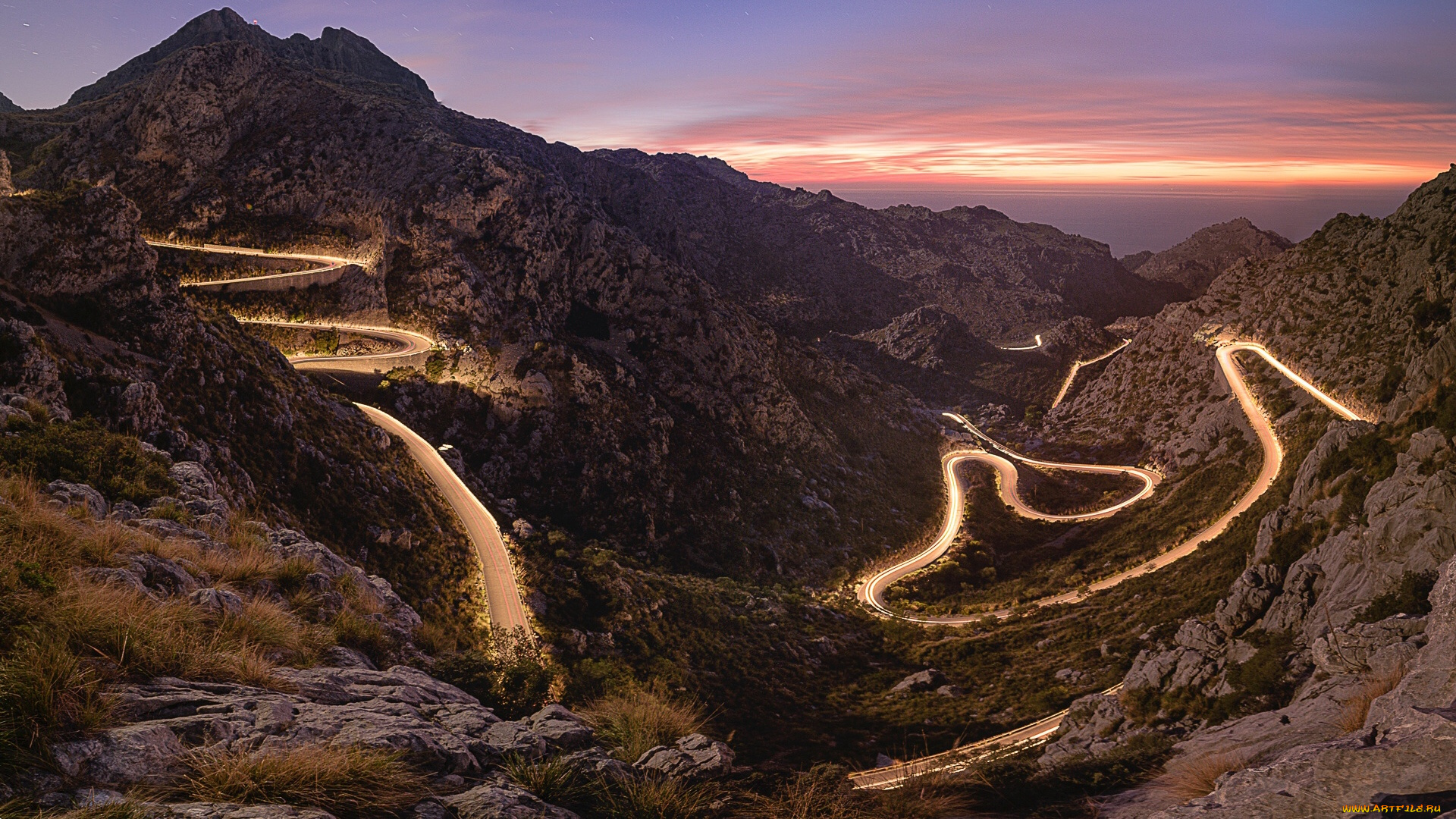 природа, горы, са, калобра, майорка