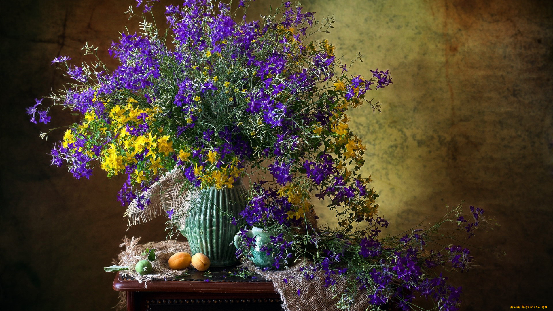 еда, натюрморт, букет, абрикосы