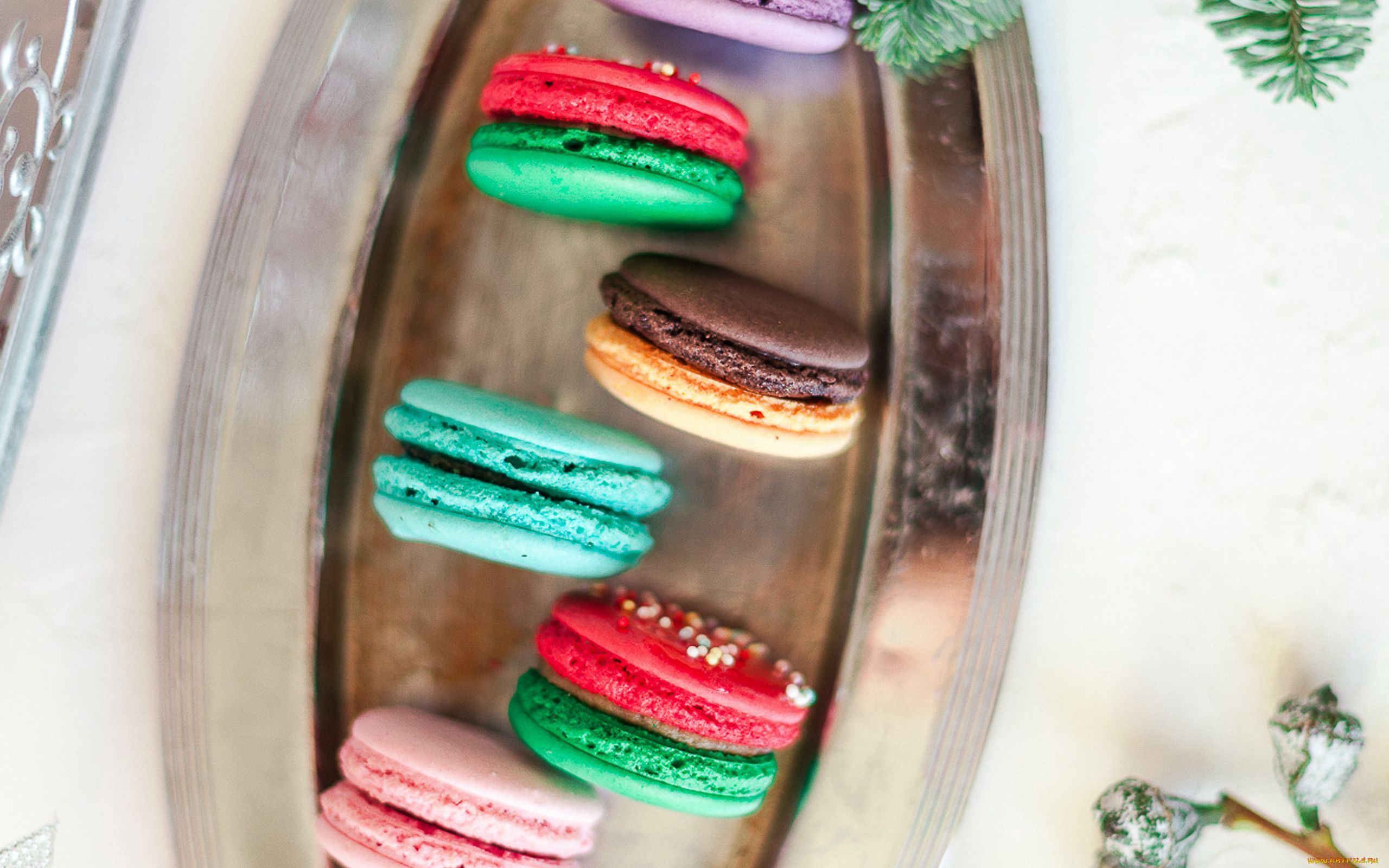 еда, макаруны, лакомство, печенье, ассорти