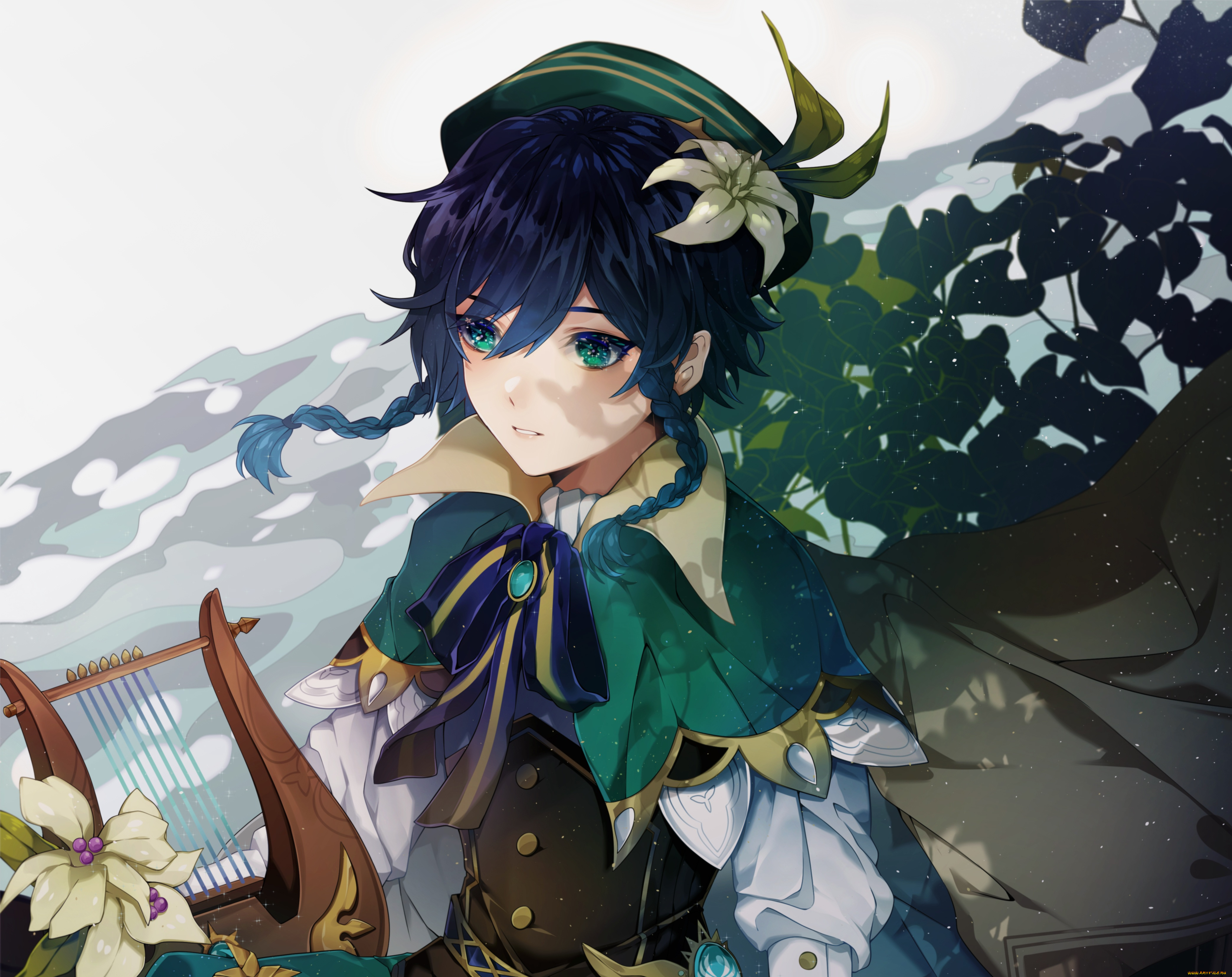 аниме, genshin, impact, genshin, impact