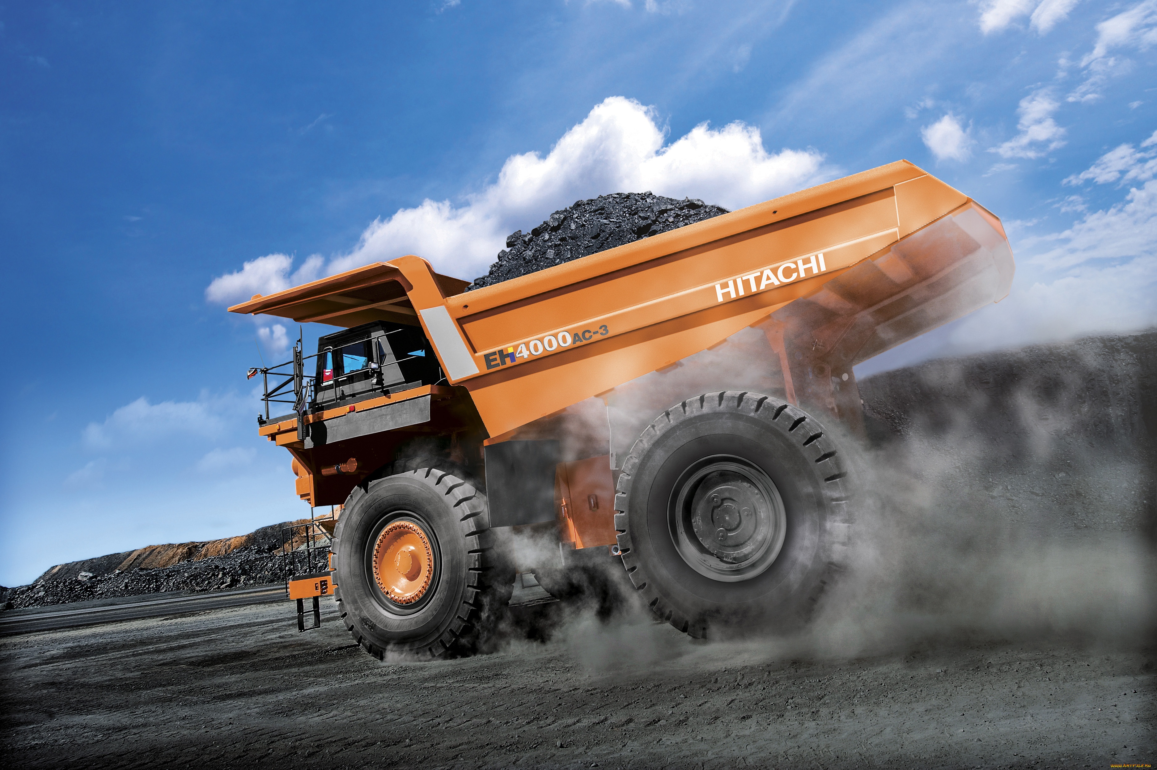 техника, строительная, техника, hitachi