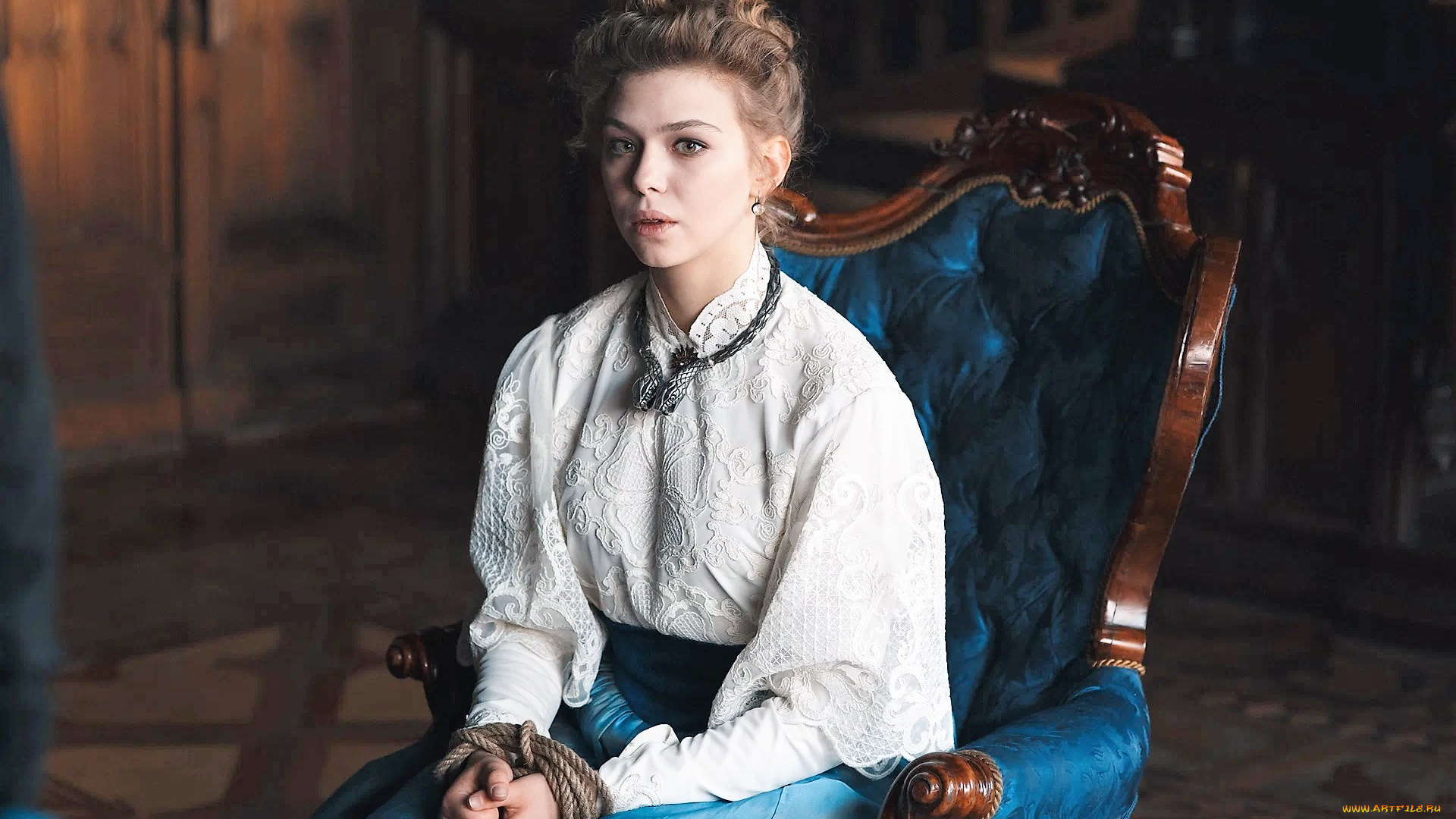 кино, фильмы, гоголь, , страшная, месть, , 2018, ведьма, веревки, кресло