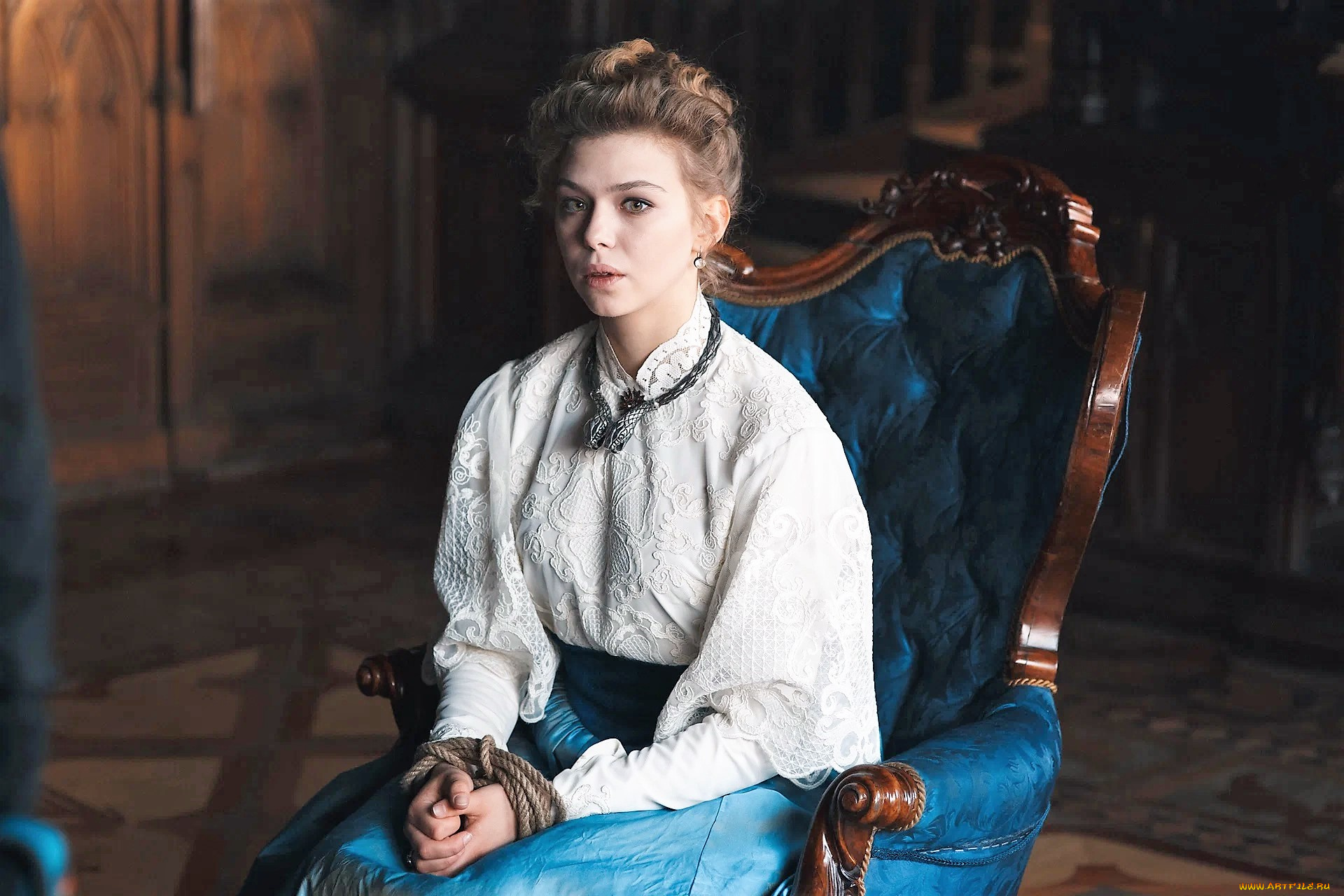 кино, фильмы, гоголь, , страшная, месть, , 2018, ведьма, веревки, кресло