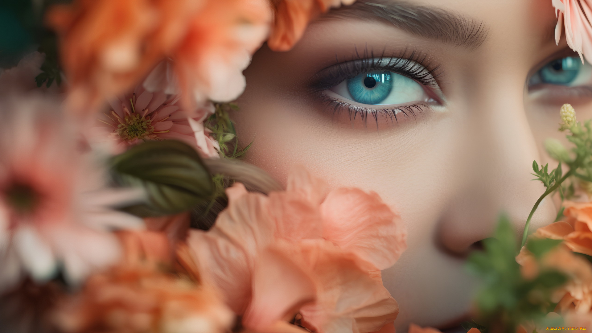 3д, 3д, графика, глаза, , eyes, макияж