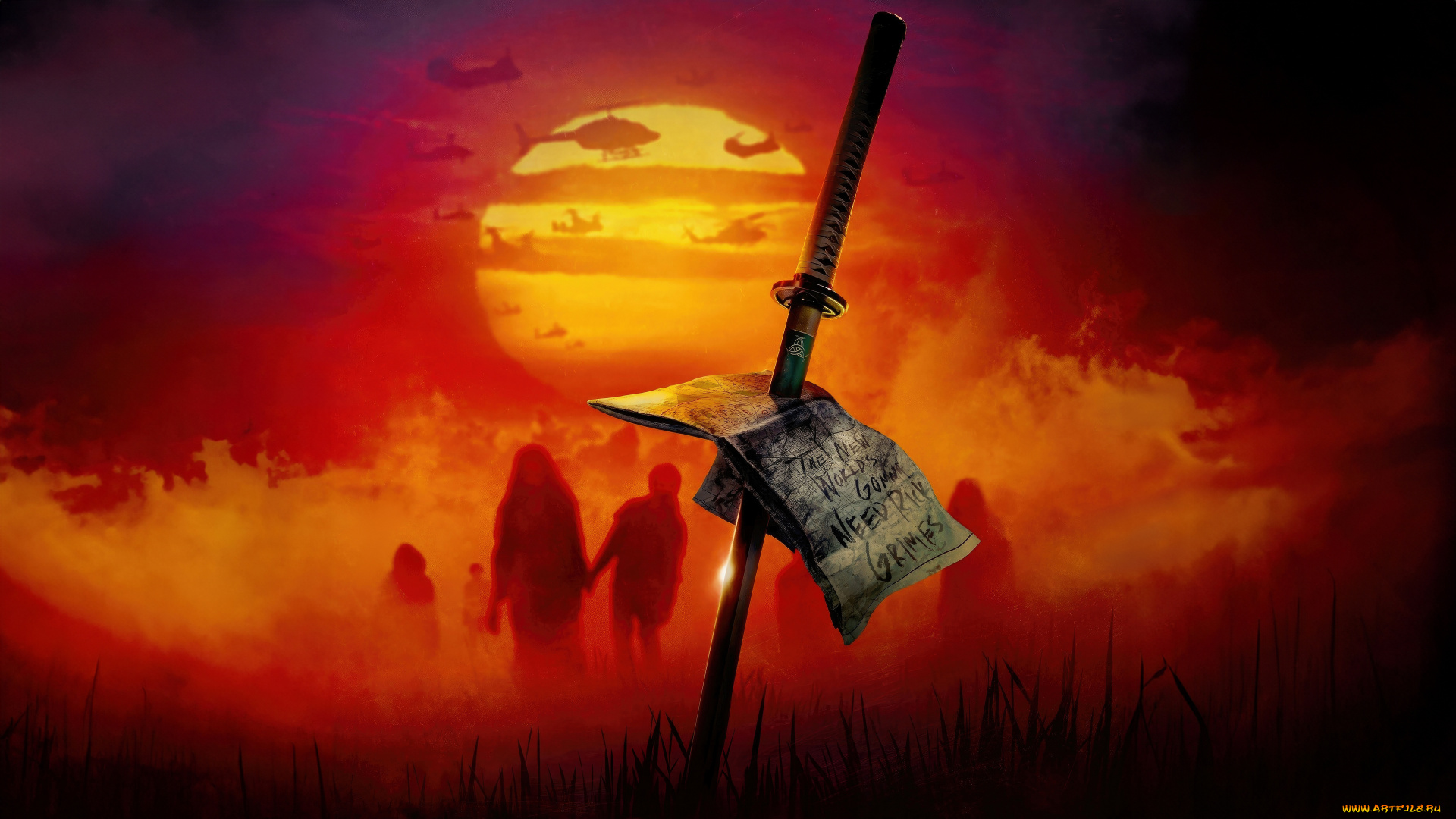 рисованные, рисованное, кино, , мультфильмы, ходячие, мертвецы, выжившие, ужасы, сeриал, фантастика, драма