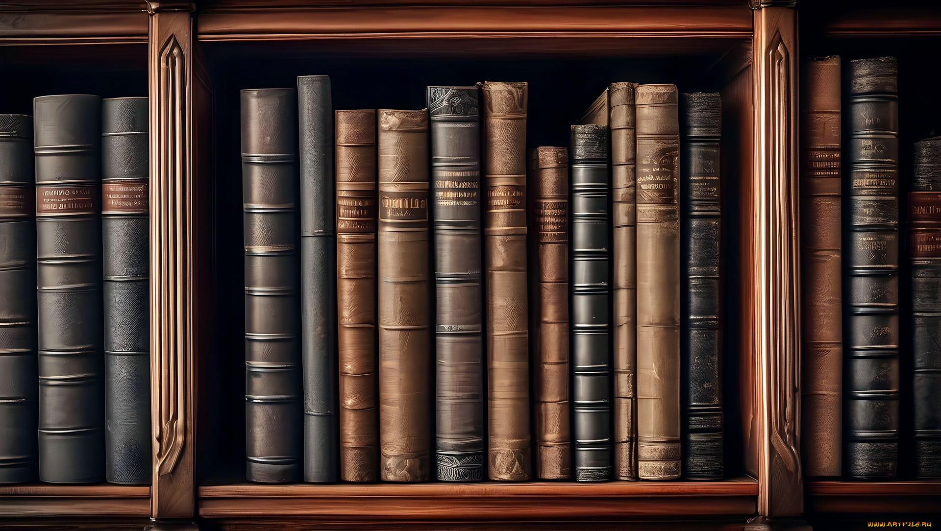 рисованное, -, другое, полка, книги, старинные