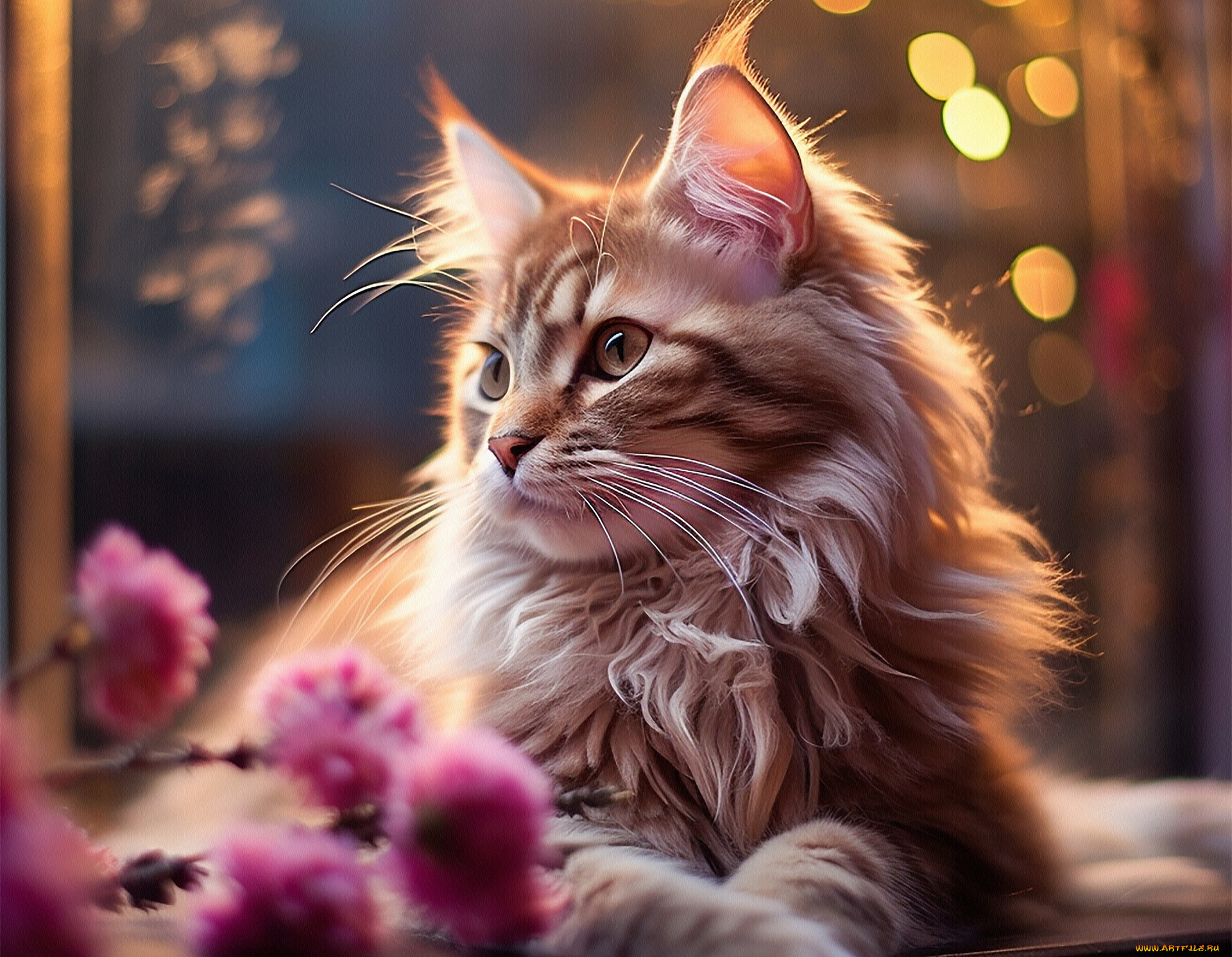 разное, компьютерный, дизайн, кот, кошка