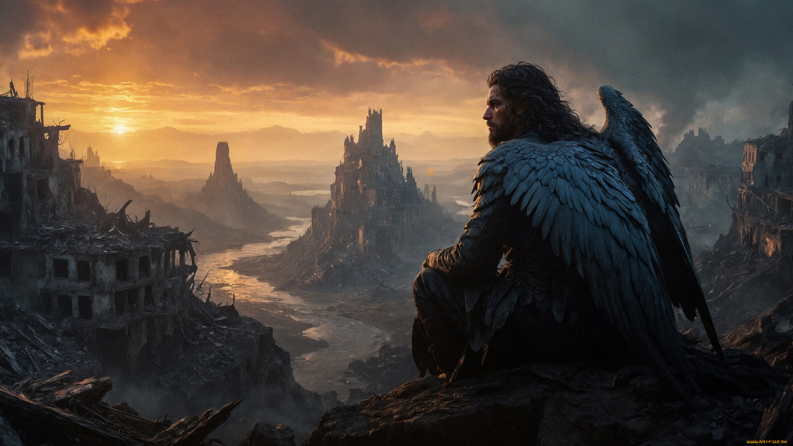 фэнтези, ангелы, нейросети, графика, нейроарт, ai, art, нейронные, сети, рисунки, нейро, искусство, нейрографика, graphics, neuroart, neural, networks, drawings, neuro, neurography