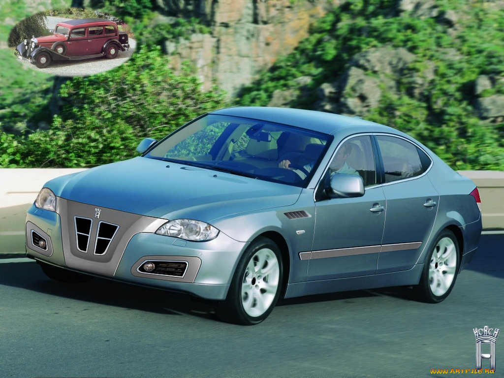 horch, xecutive, автомобили, виртуальный, тюнинг