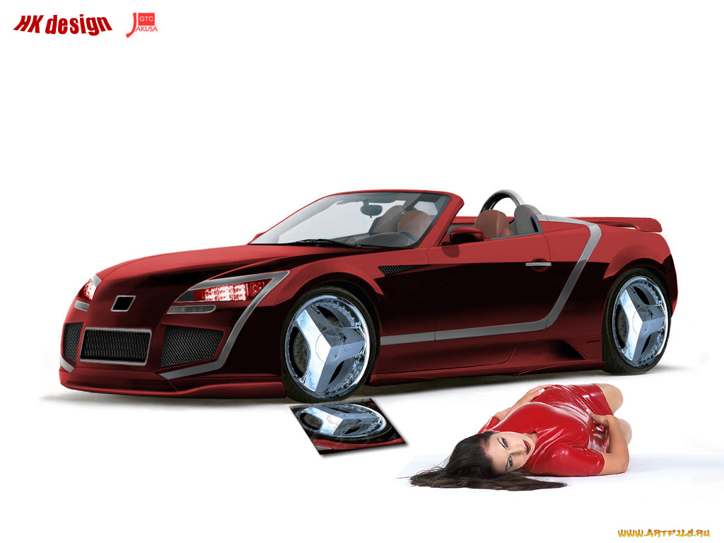 jakusa, gtc, hk, design, автомобили, авто, девушками