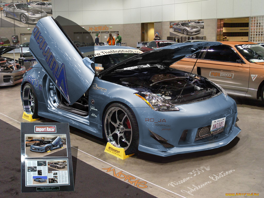 nissan, 350z, автомобили, datsun