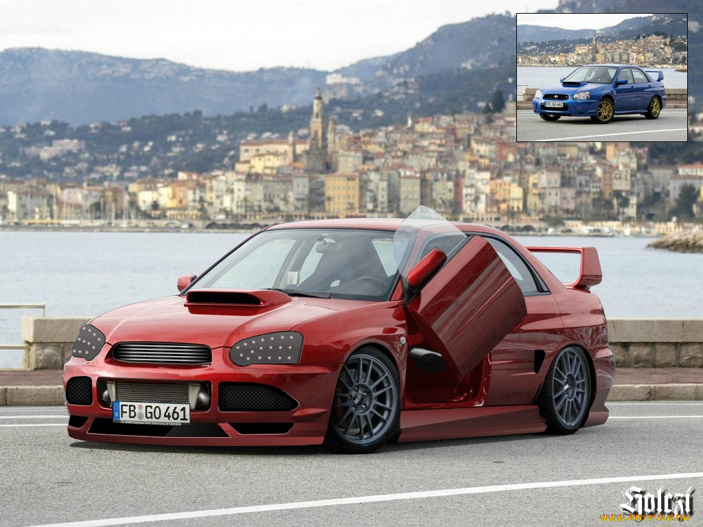 subaru, impreza, автомобили