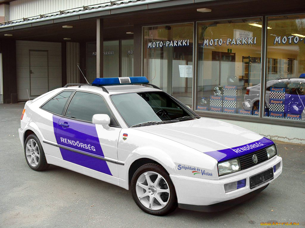 volkswagen, corrado, virtual, police, автомобили, полиция