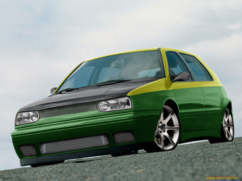 volkswagen, golf, автомобили