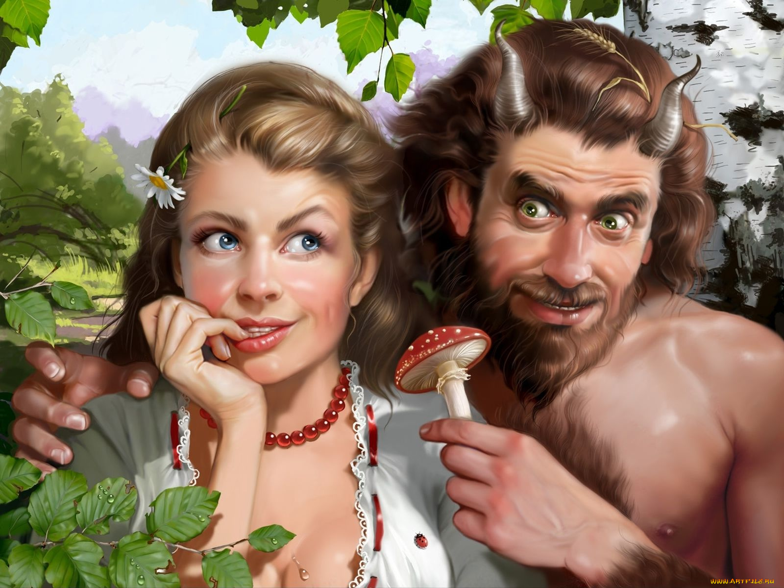 фэнтези, красавицы, чудовища