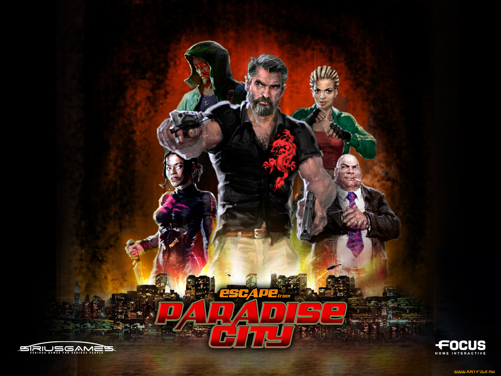 escape, from, paradise, city, видео, игры