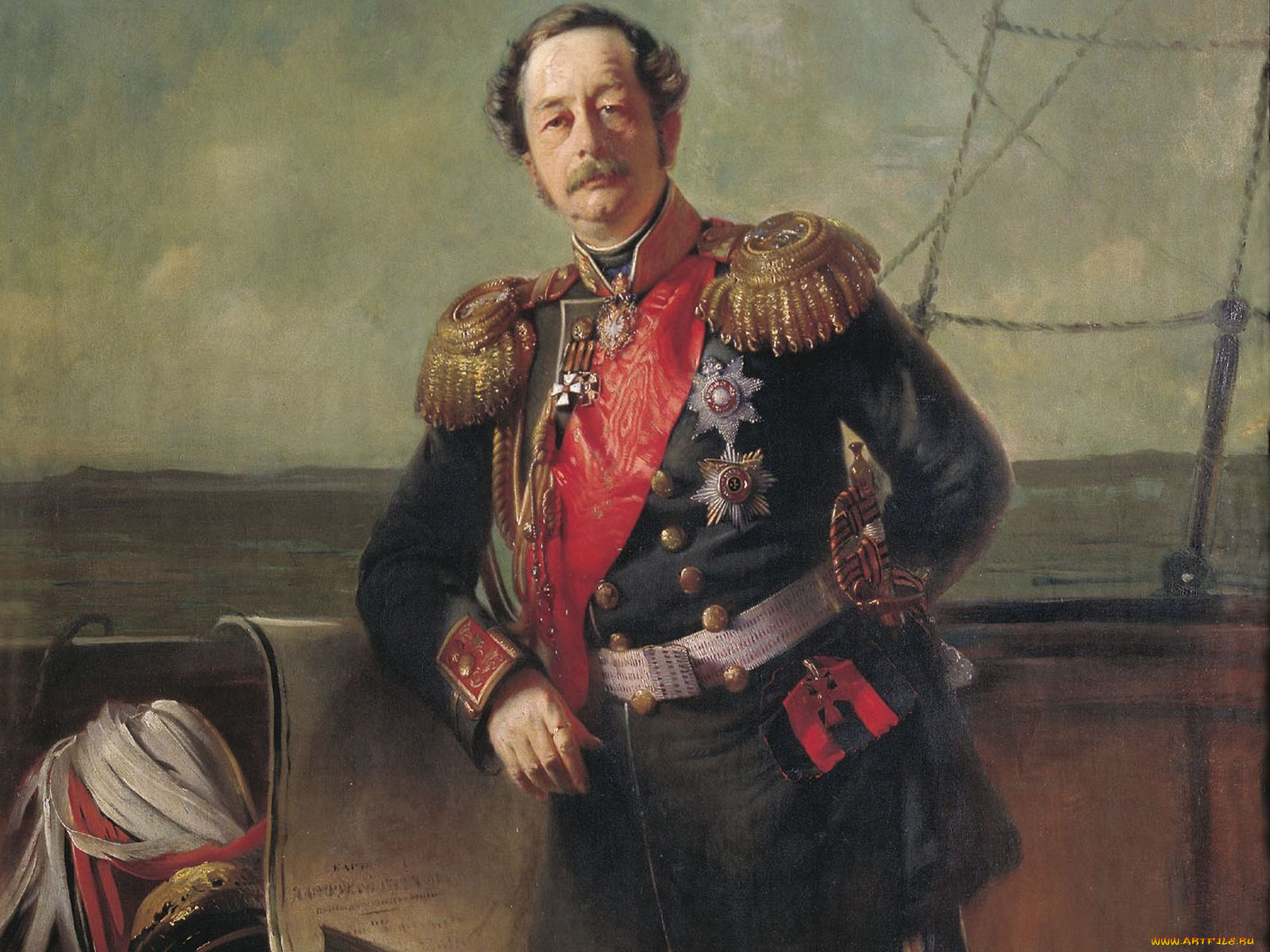 константин, маковский, рисованные