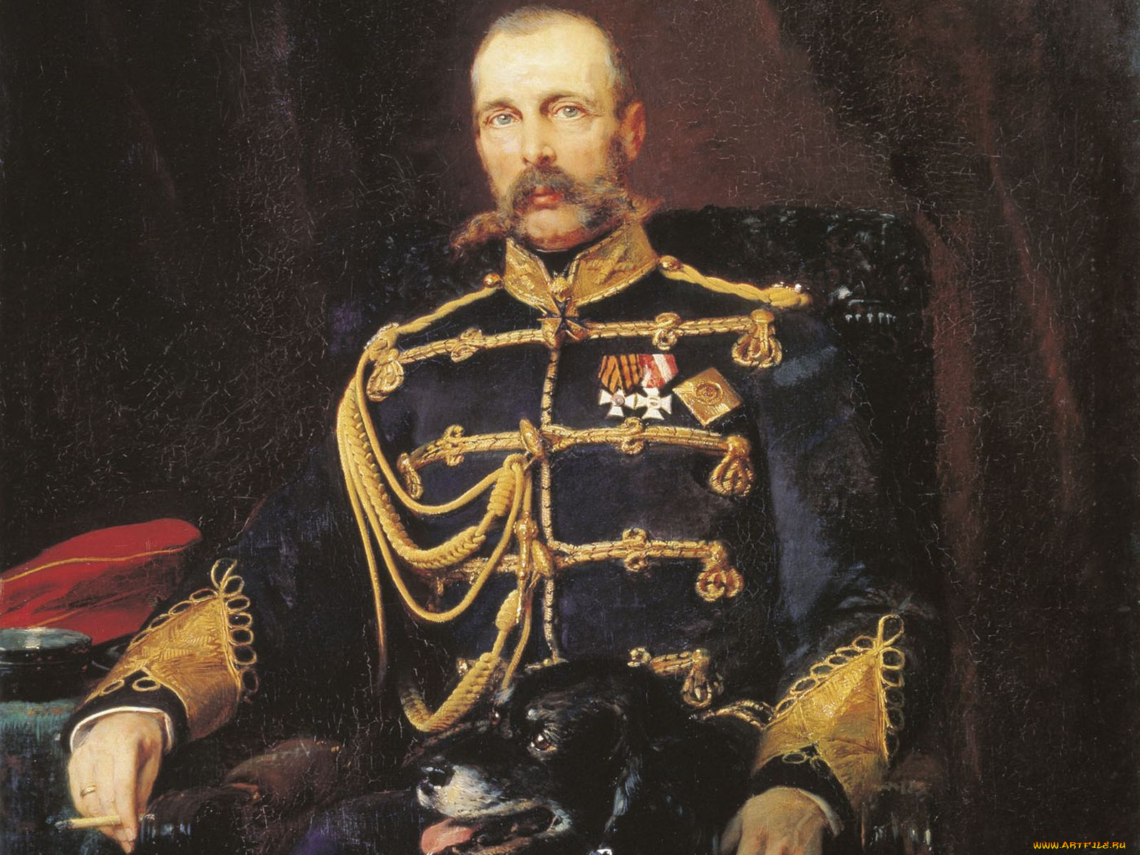 константин, маковский, рисованные